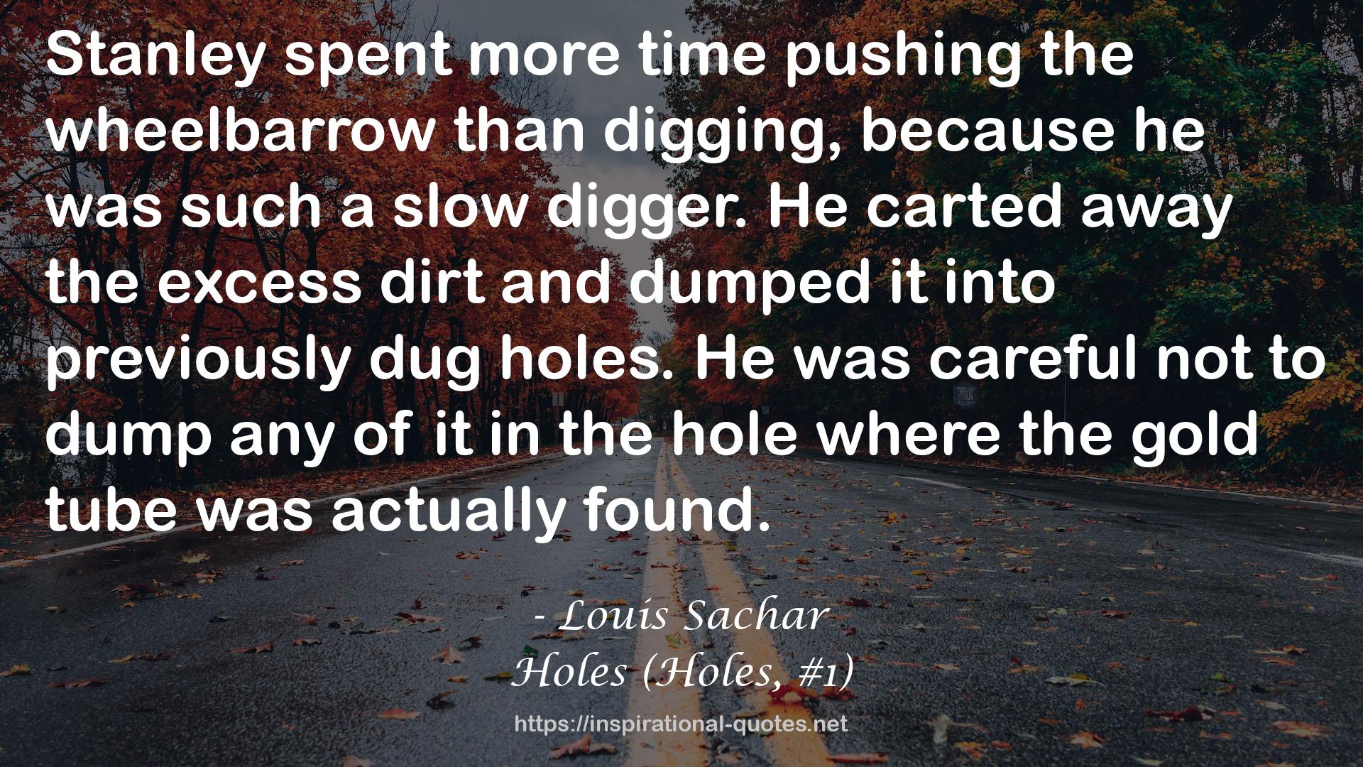 Holes (Holes, #1) QUOTES