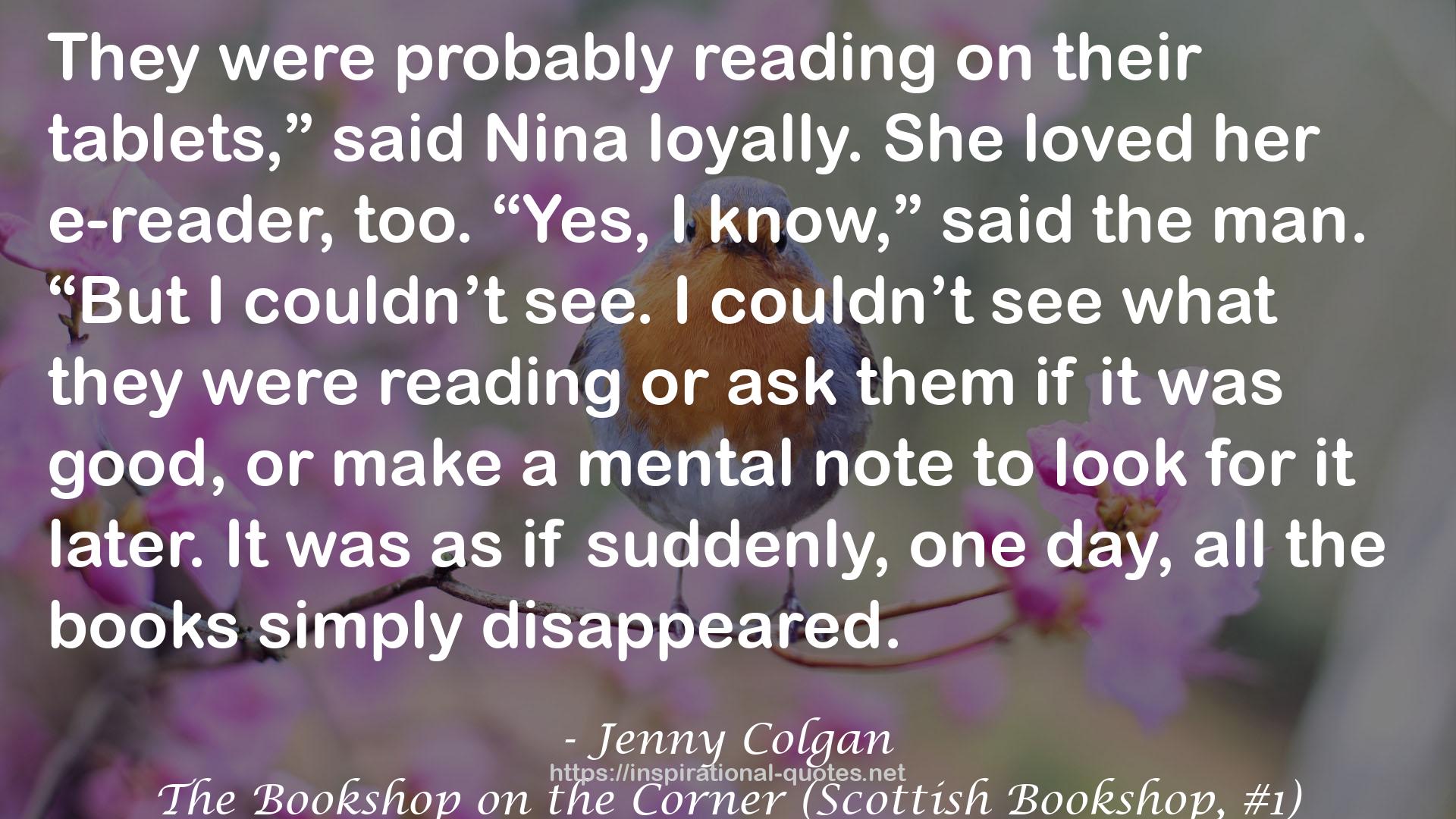 Jenny Colgan QUOTES