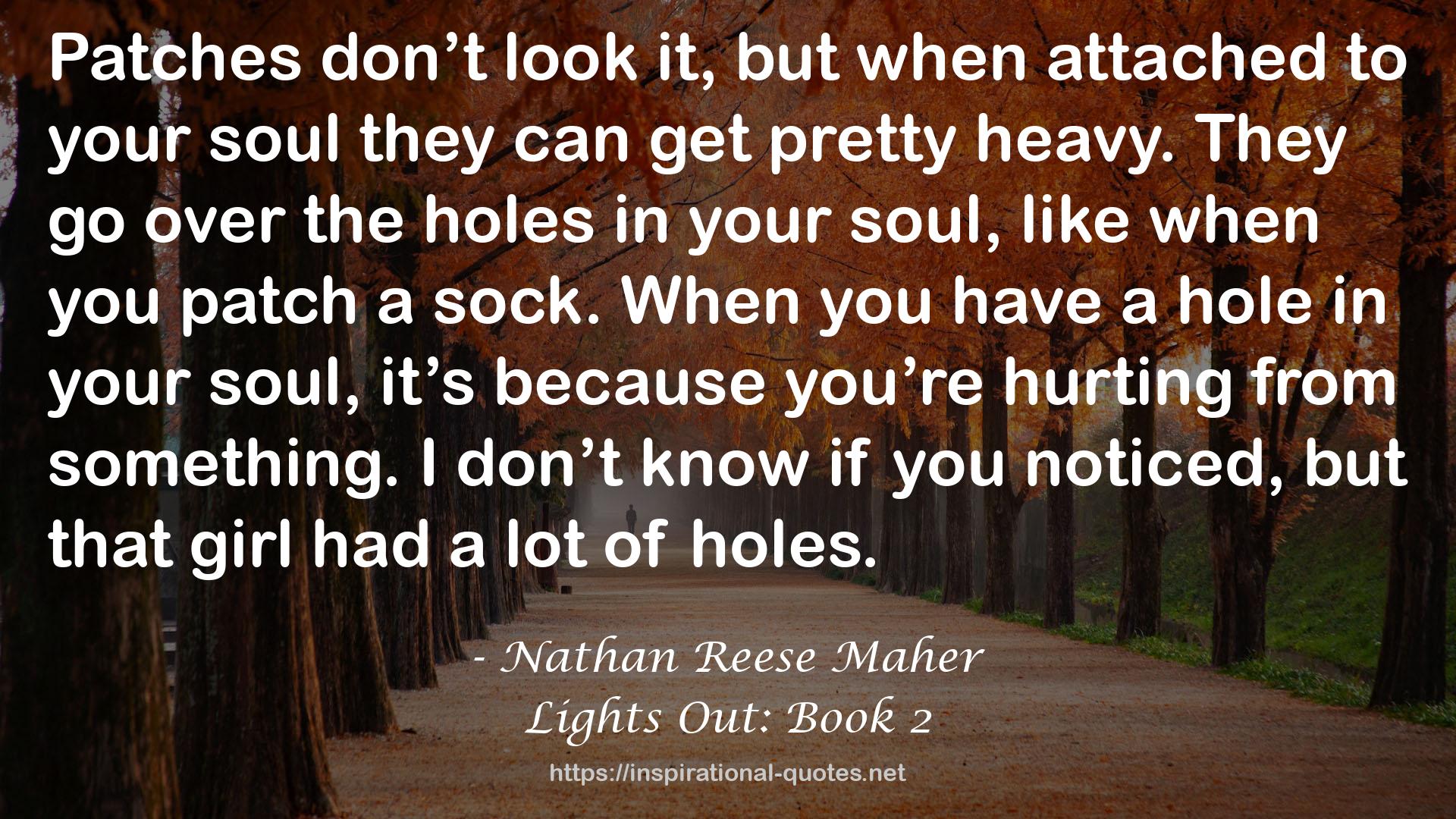 Lights Out: Book 2 QUOTES