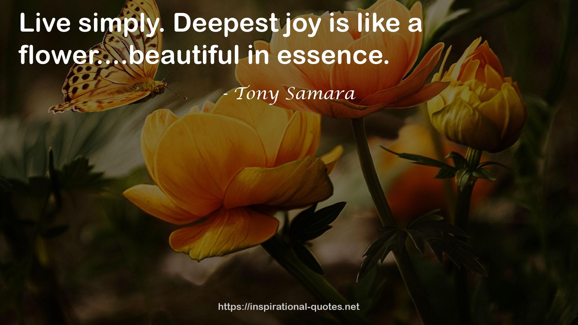 Deepest joy  QUOTES