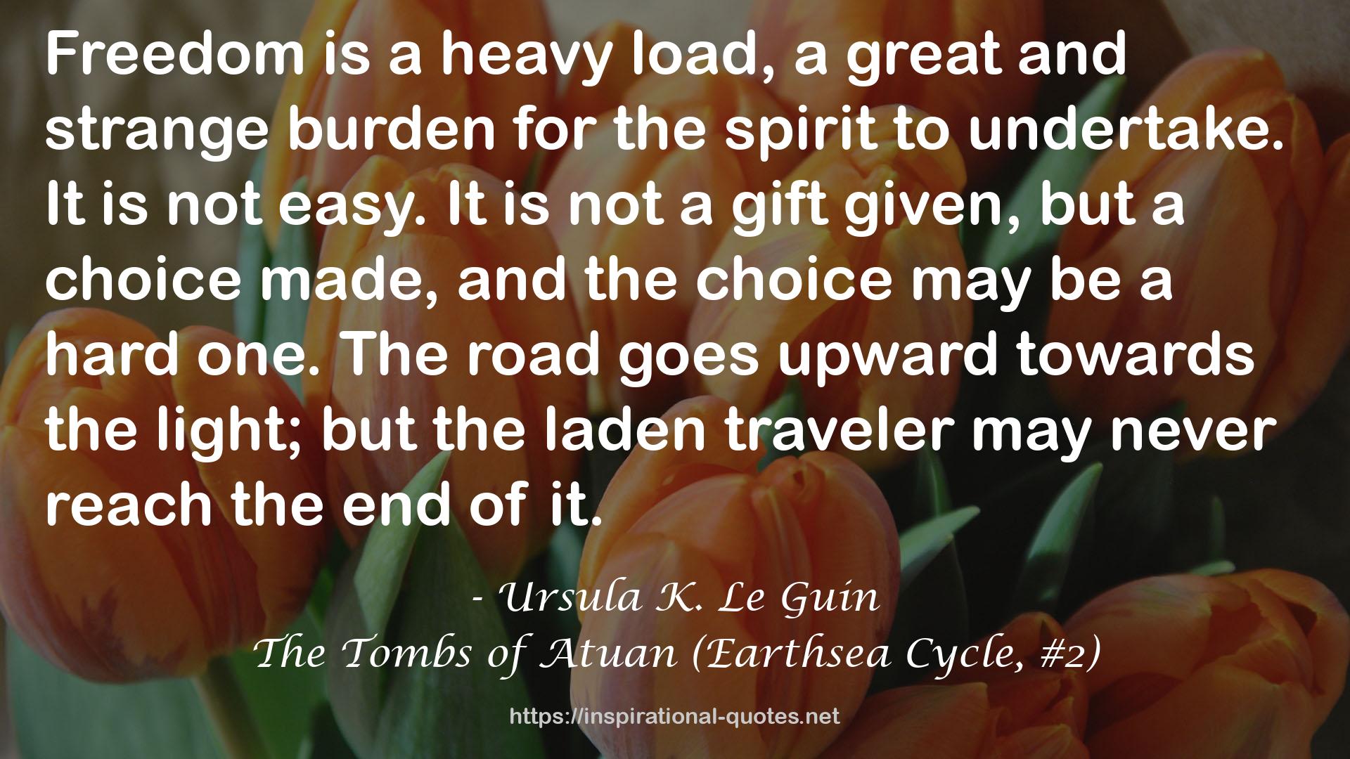 The Tombs of Atuan (Earthsea Cycle, #2) QUOTES