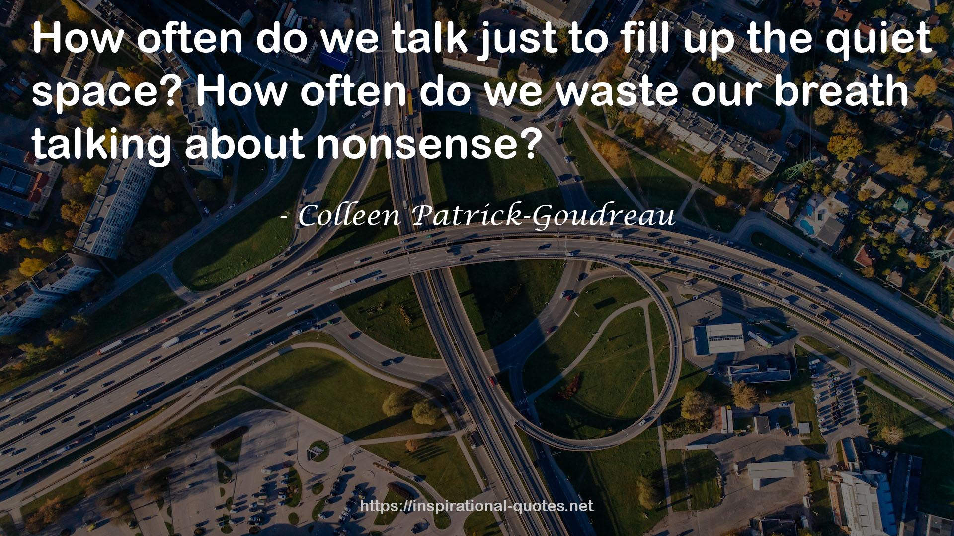 Colleen Patrick-Goudreau QUOTES