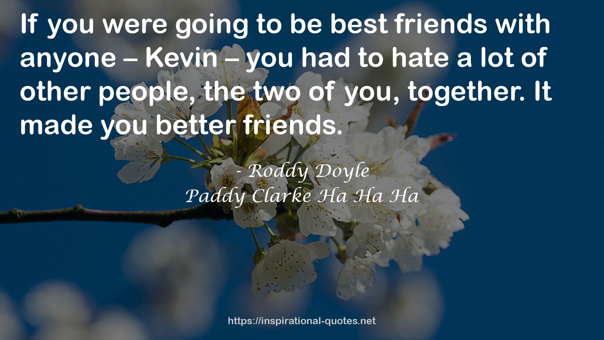 Roddy Doyle QUOTES