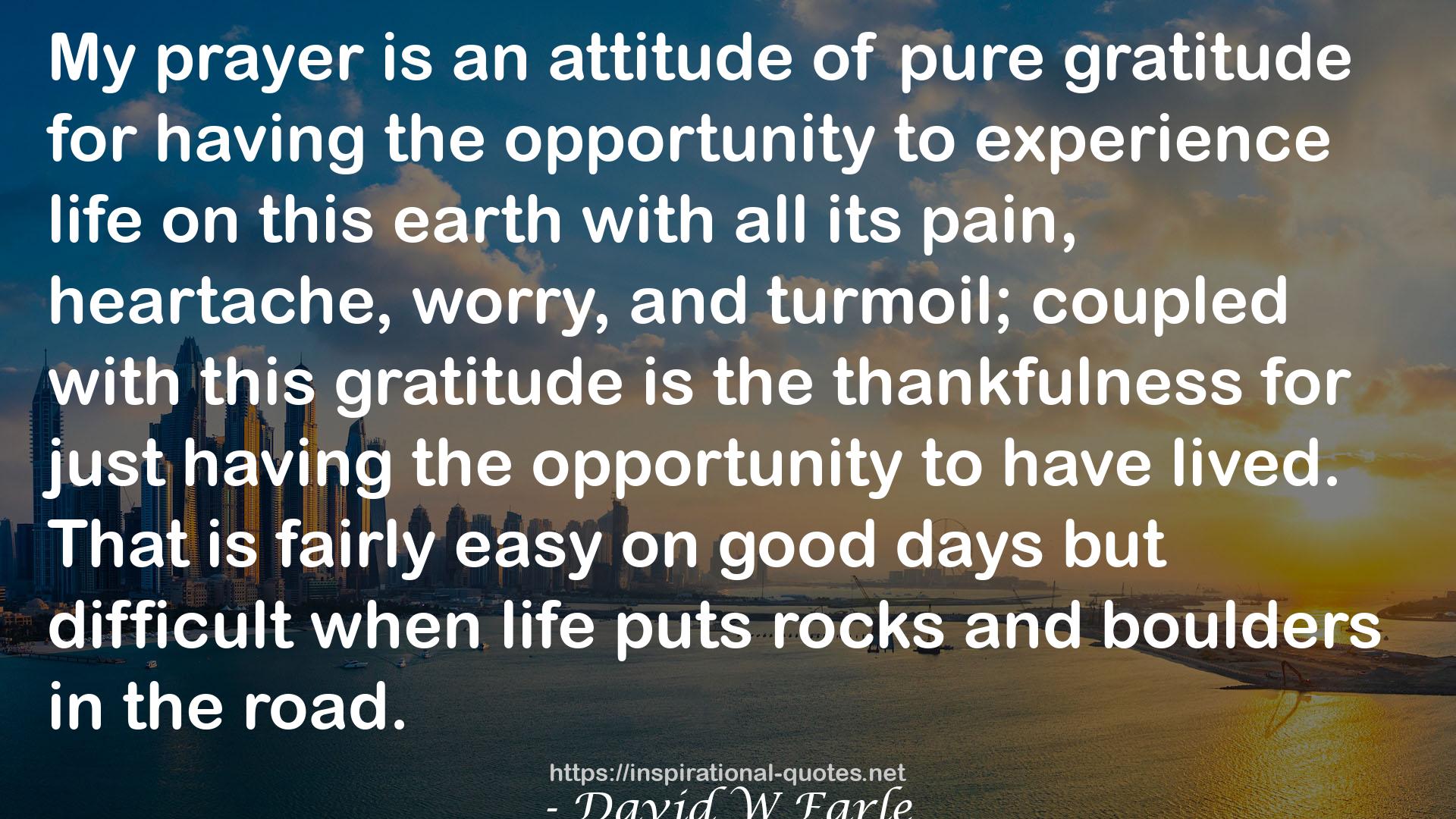 this gratitude  QUOTES