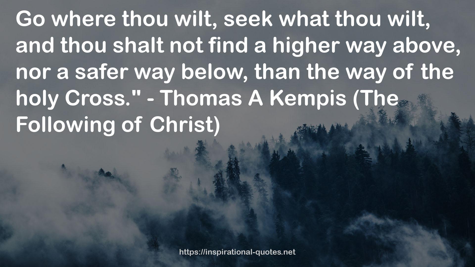 Kempis  QUOTES