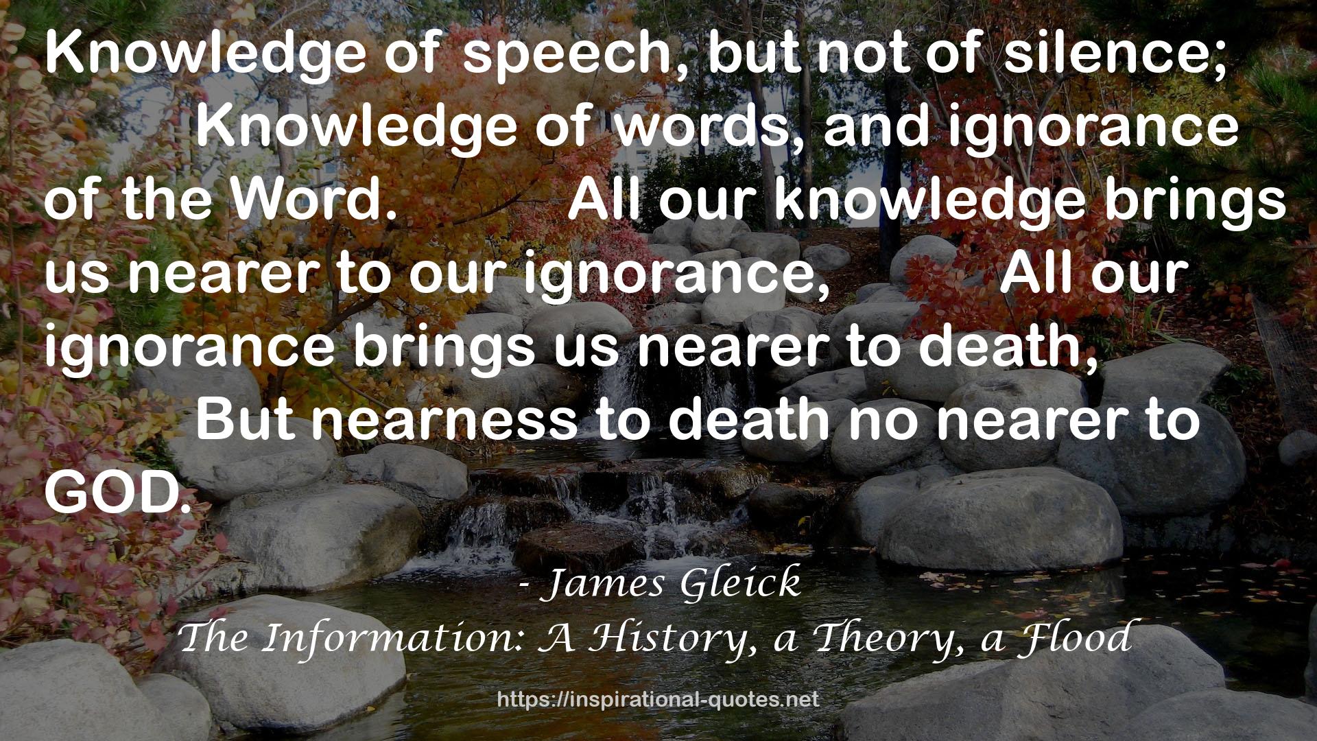 James Gleick QUOTES