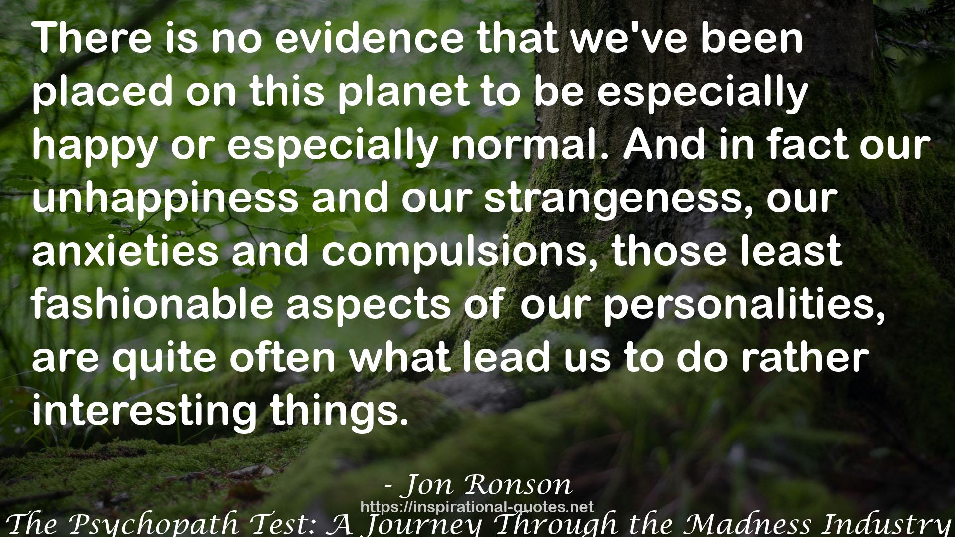 Jon Ronson QUOTES