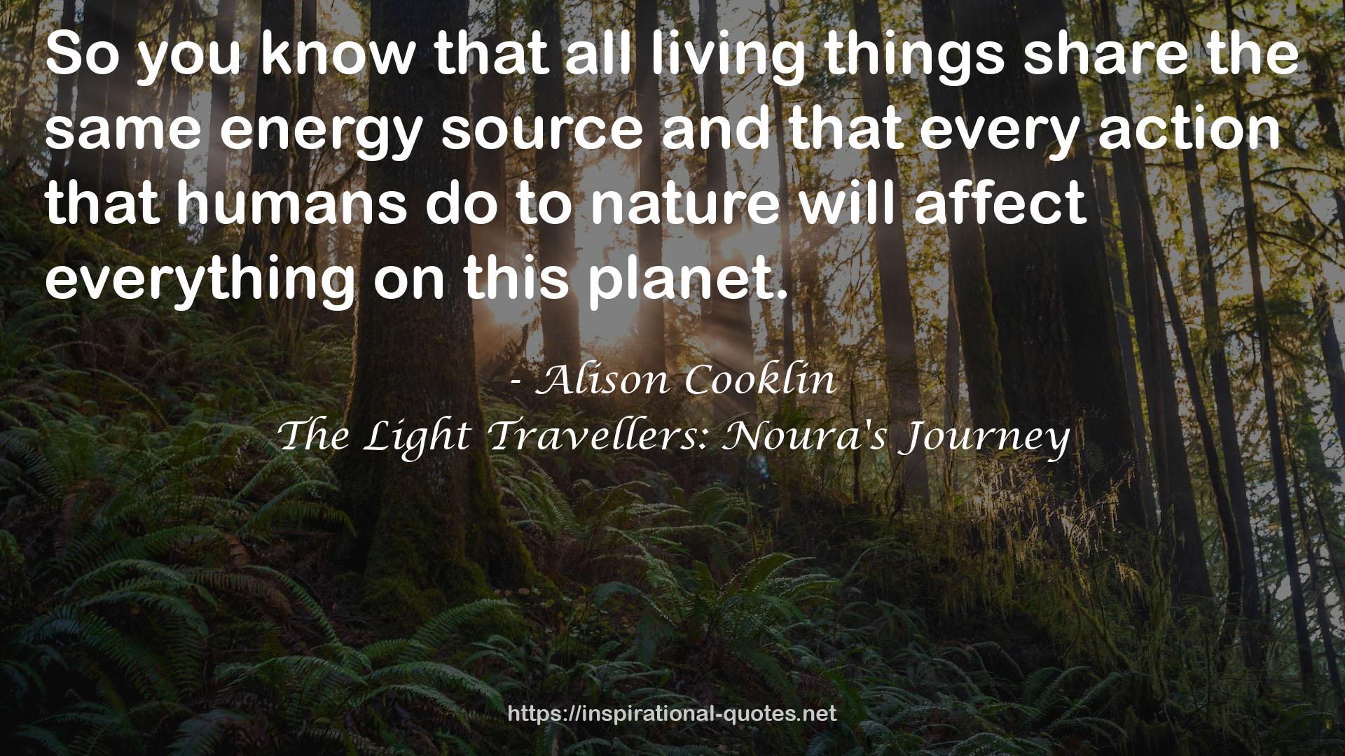 The Light Travellers: Noura's Journey QUOTES
