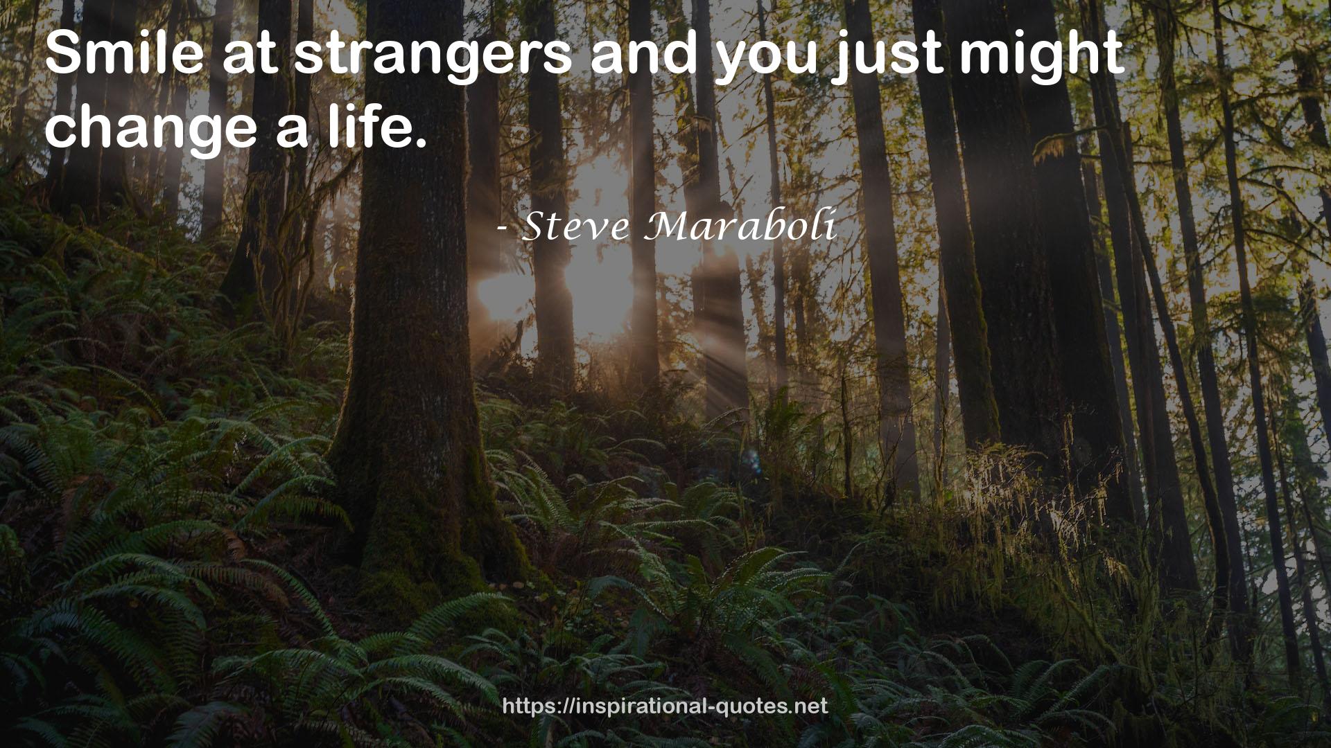 Steve Maraboli QUOTES