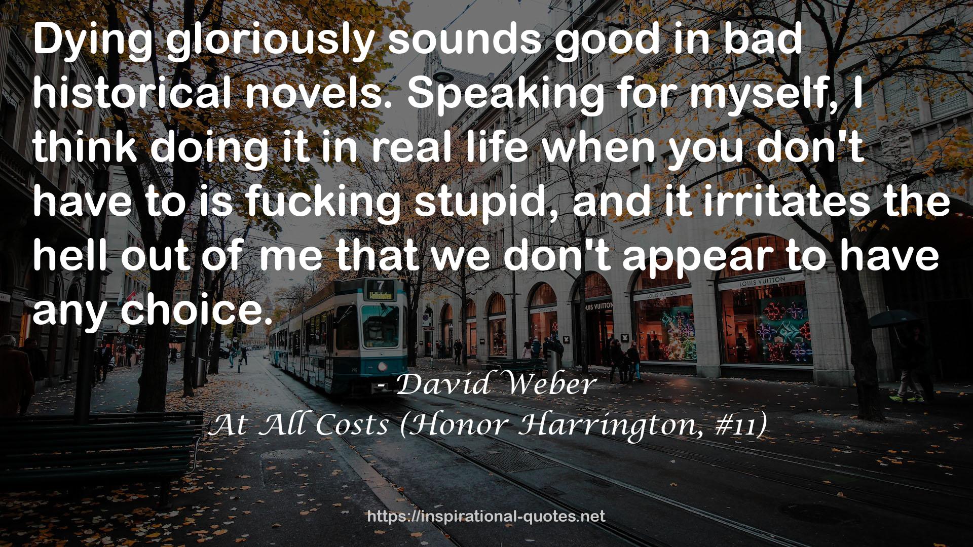 At All Costs (Honor Harrington, #11) QUOTES