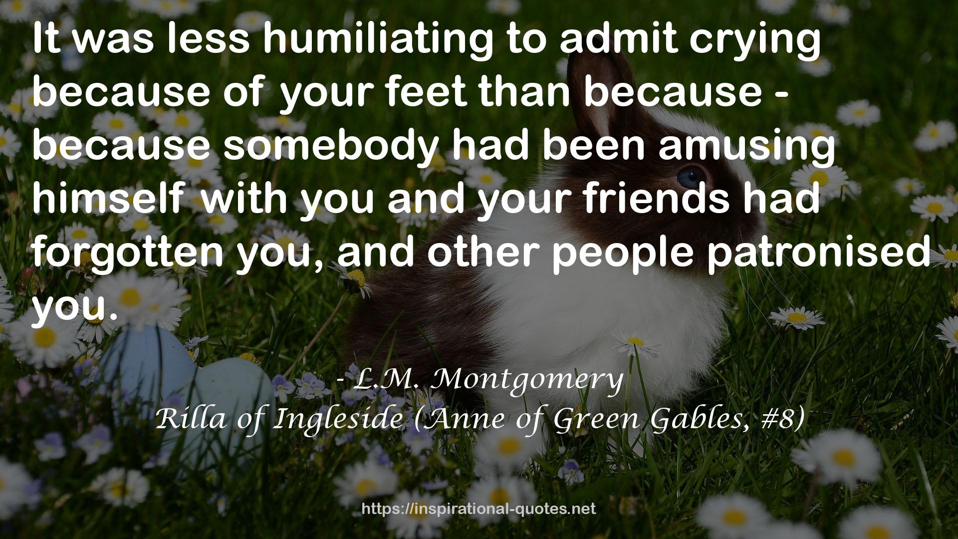 Rilla of Ingleside (Anne of Green Gables, #8) QUOTES