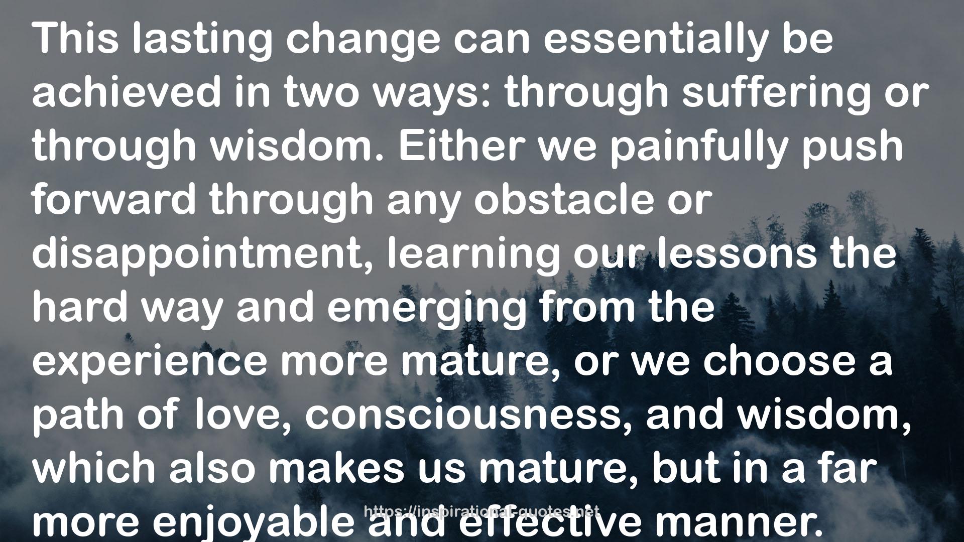 Inner Peace, Outer Success: The Reintegration System: Spiritual Growth, Healing, Solving Problems and Achieving Goals with Cutting-Edge Mind Techniques QUOTES