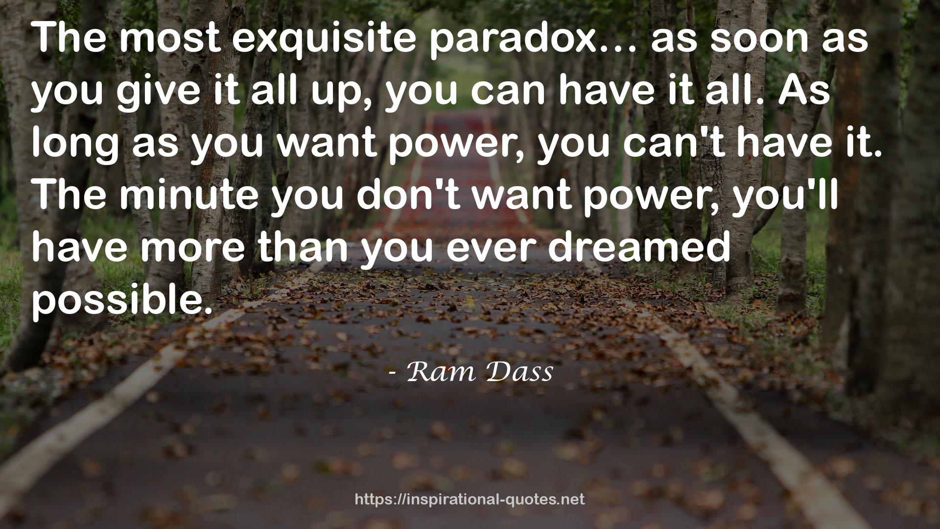 Ram Dass QUOTES