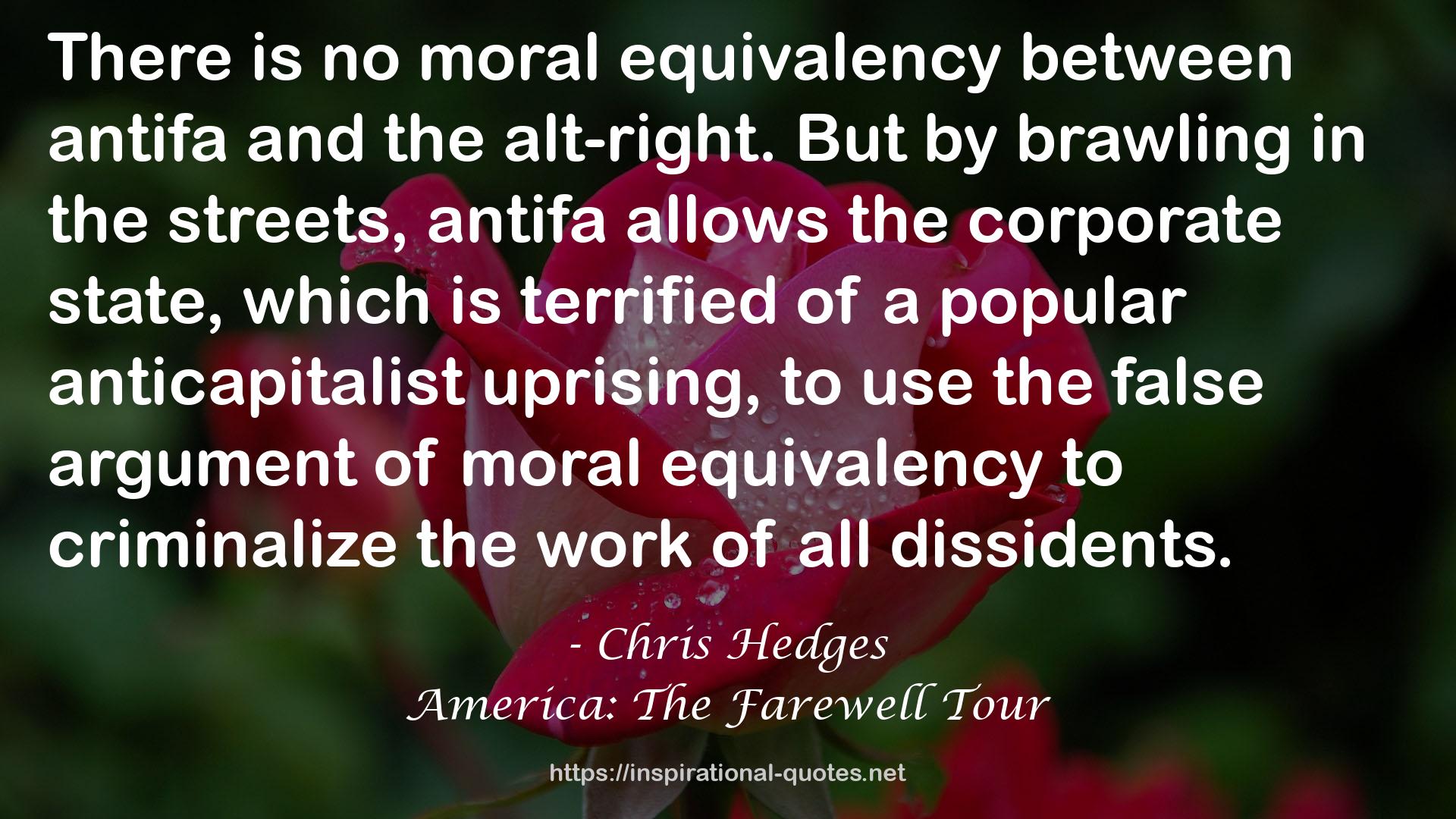 Chris Hedges QUOTES