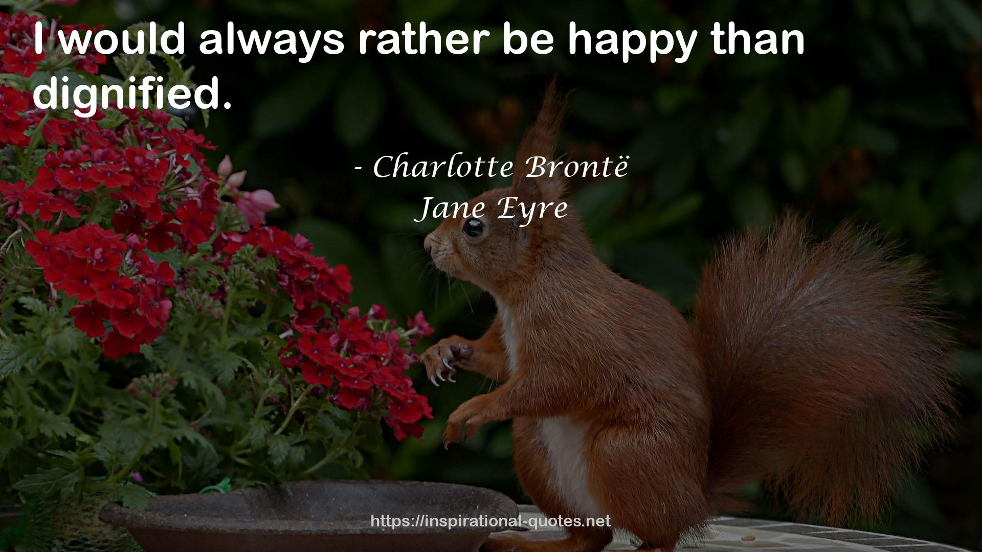 Charlotte Brontë QUOTES