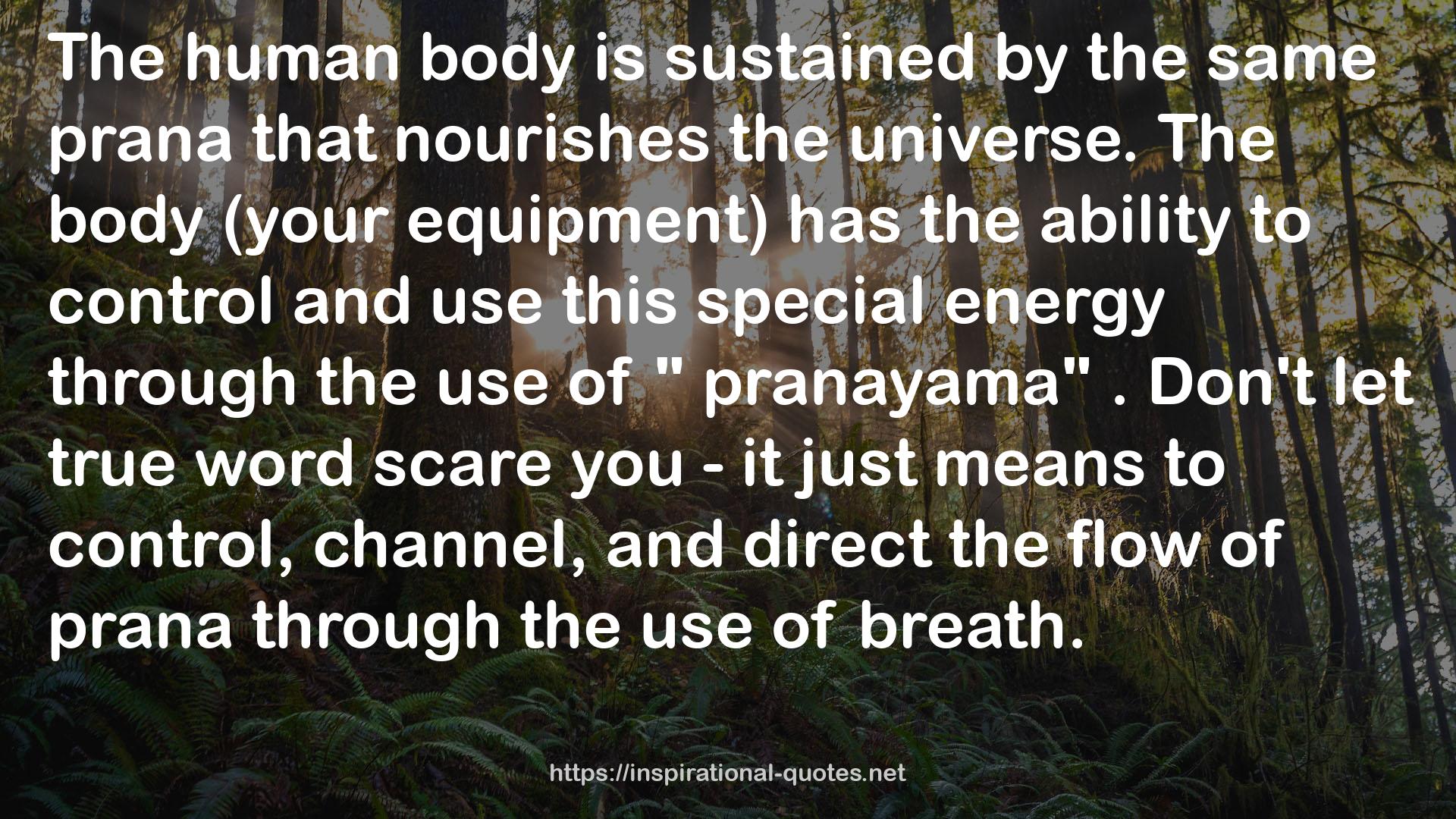 prana  QUOTES