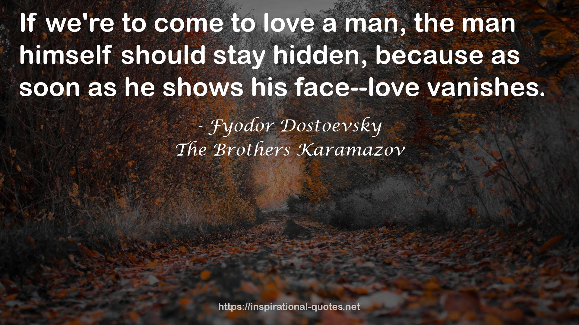 The Brothers Karamazov QUOTES