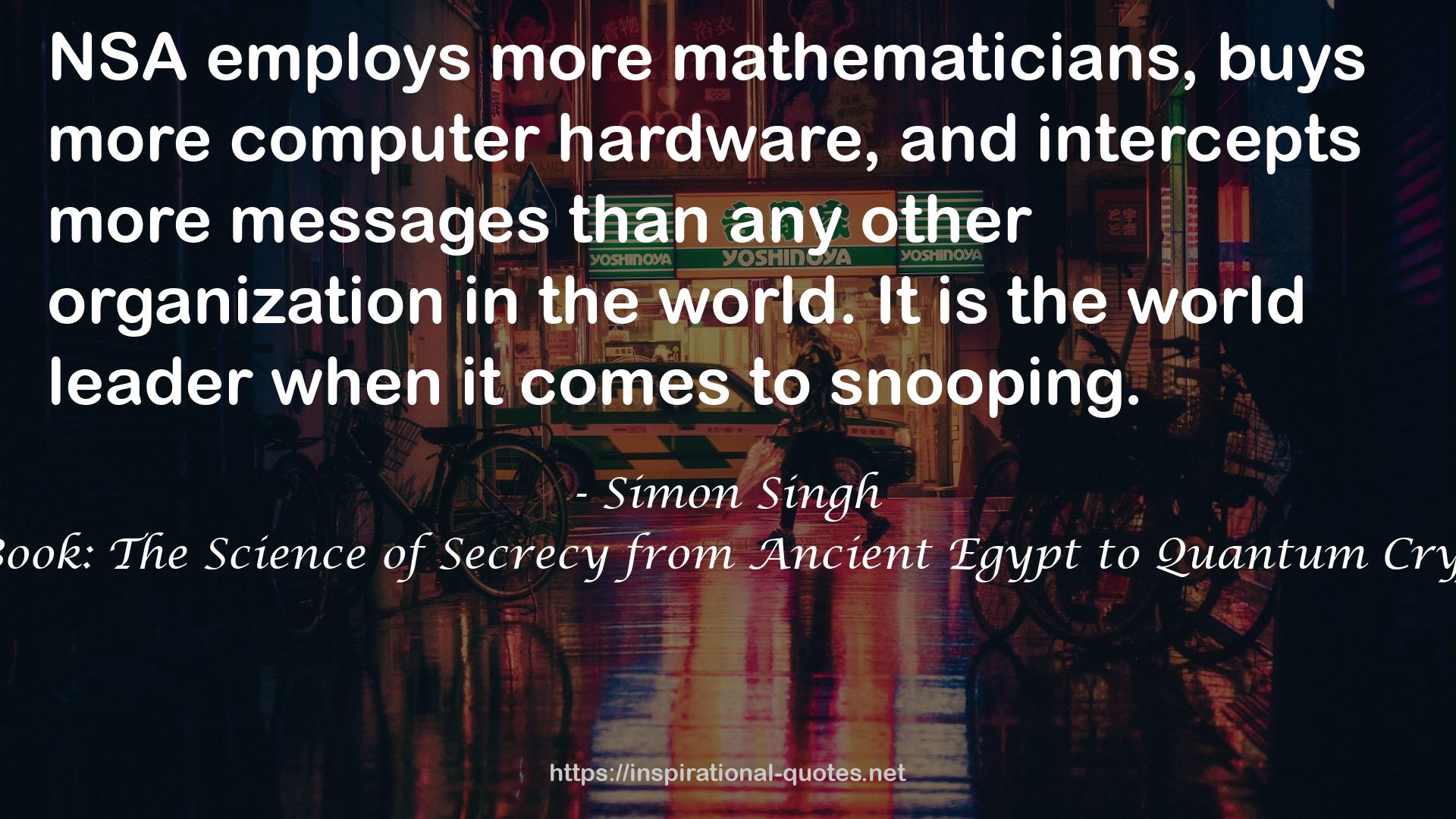 Simon Singh QUOTES