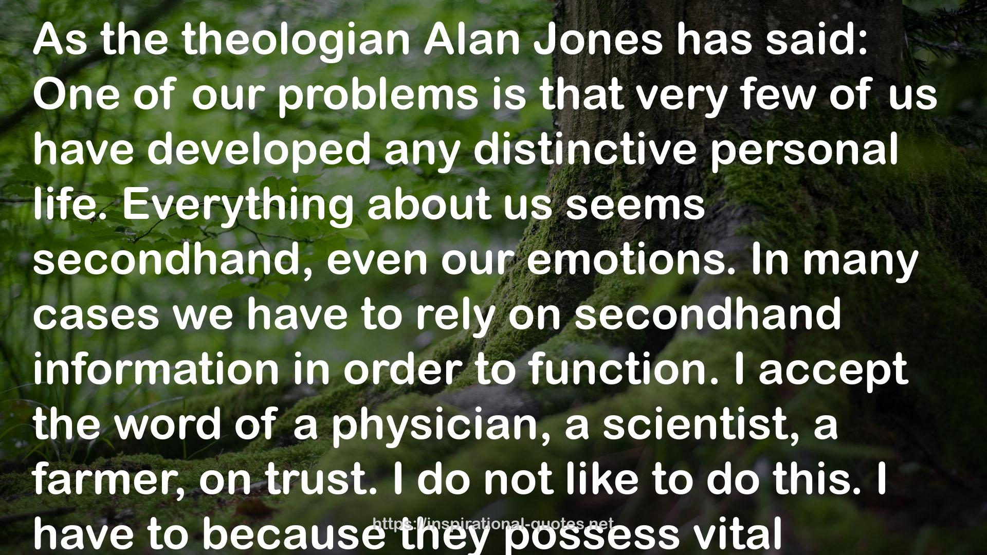 Alan Jones  QUOTES