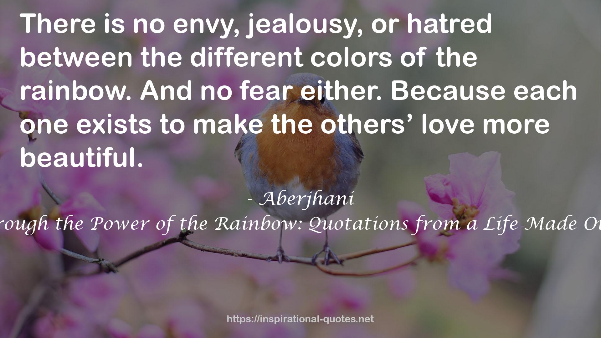 the different colors  QUOTES