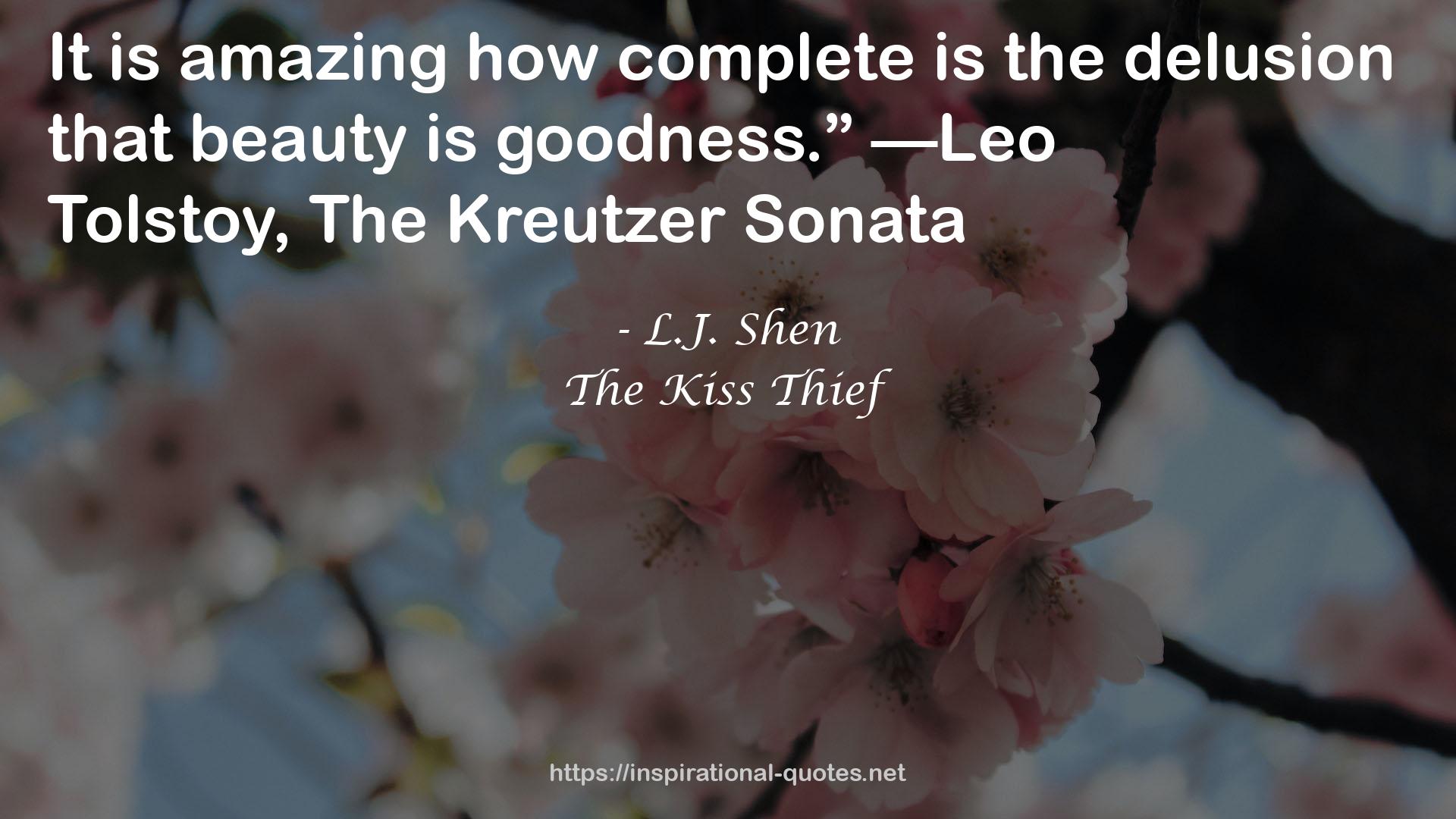 The Kiss Thief QUOTES