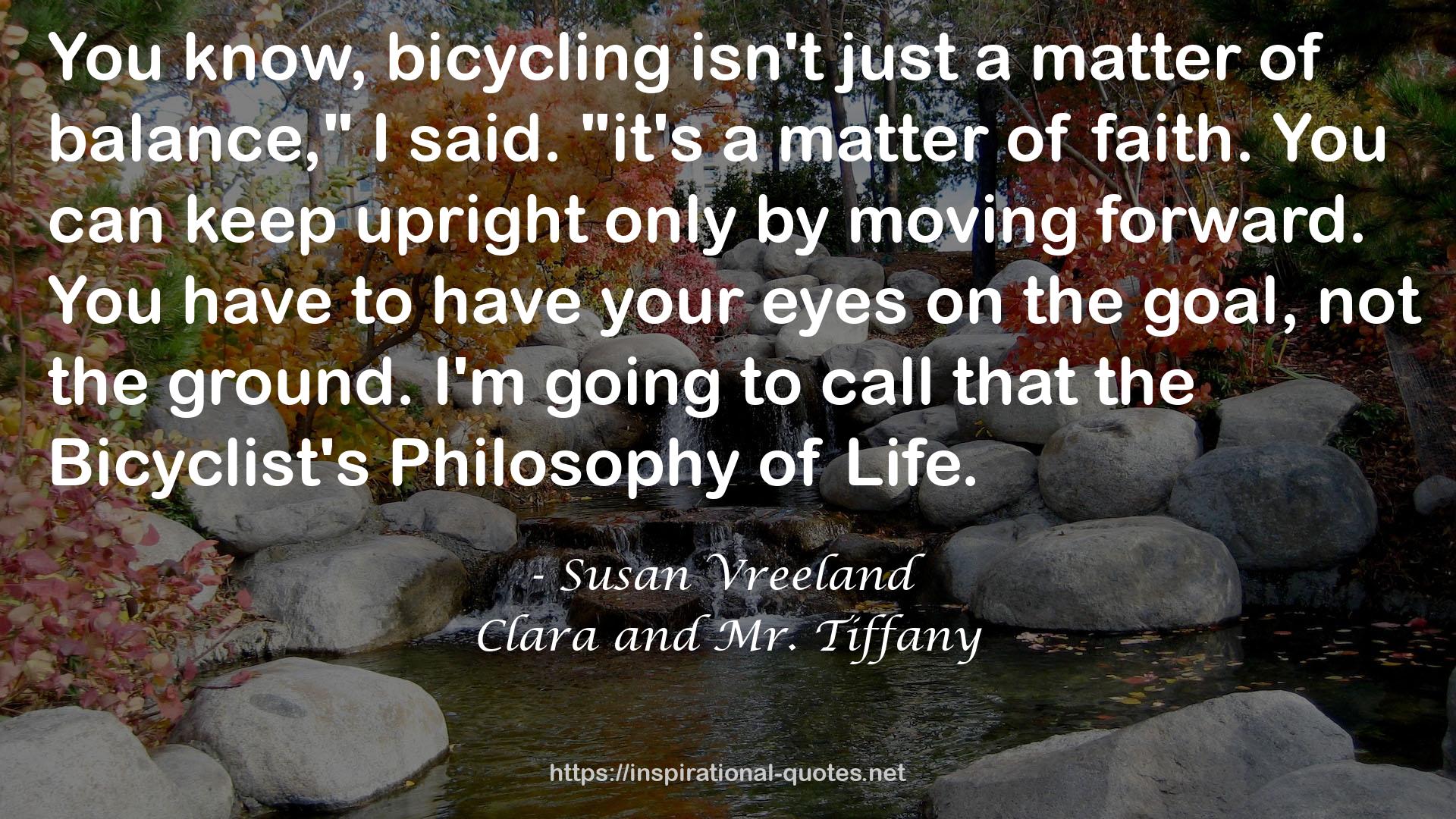 Clara and Mr. Tiffany QUOTES