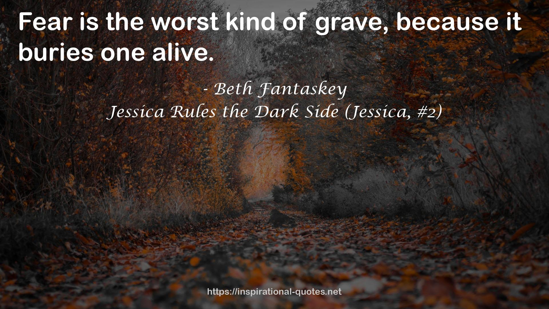 Jessica Rules the Dark Side (Jessica, #2) QUOTES