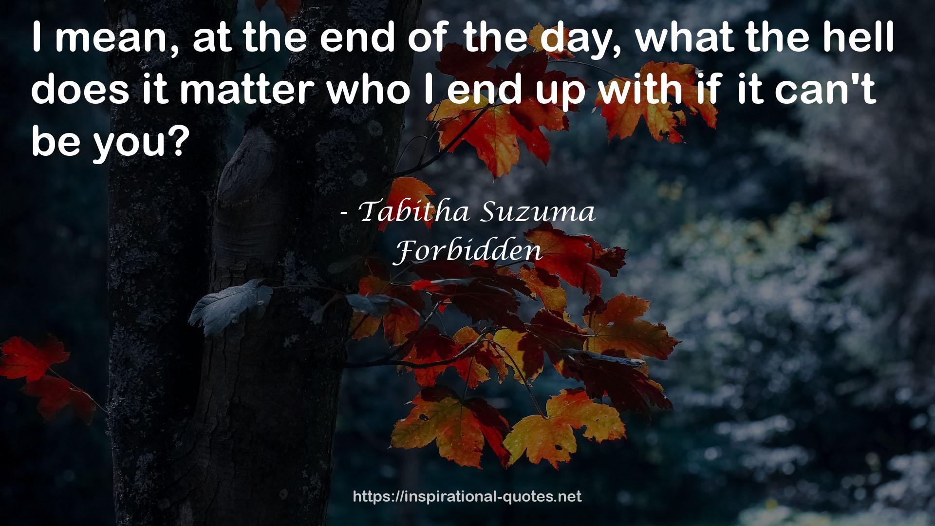 Tabitha Suzuma QUOTES