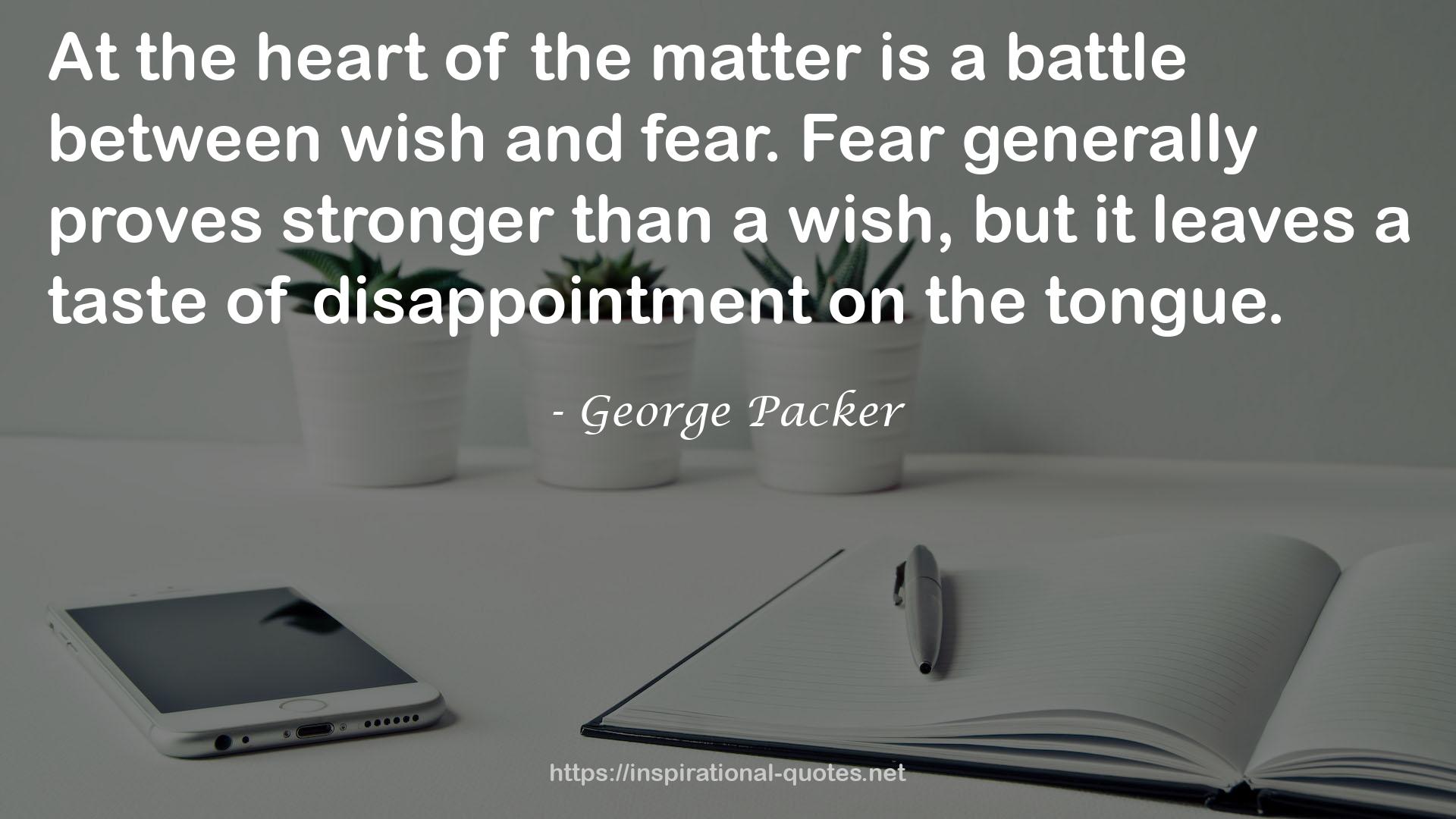 George Packer QUOTES