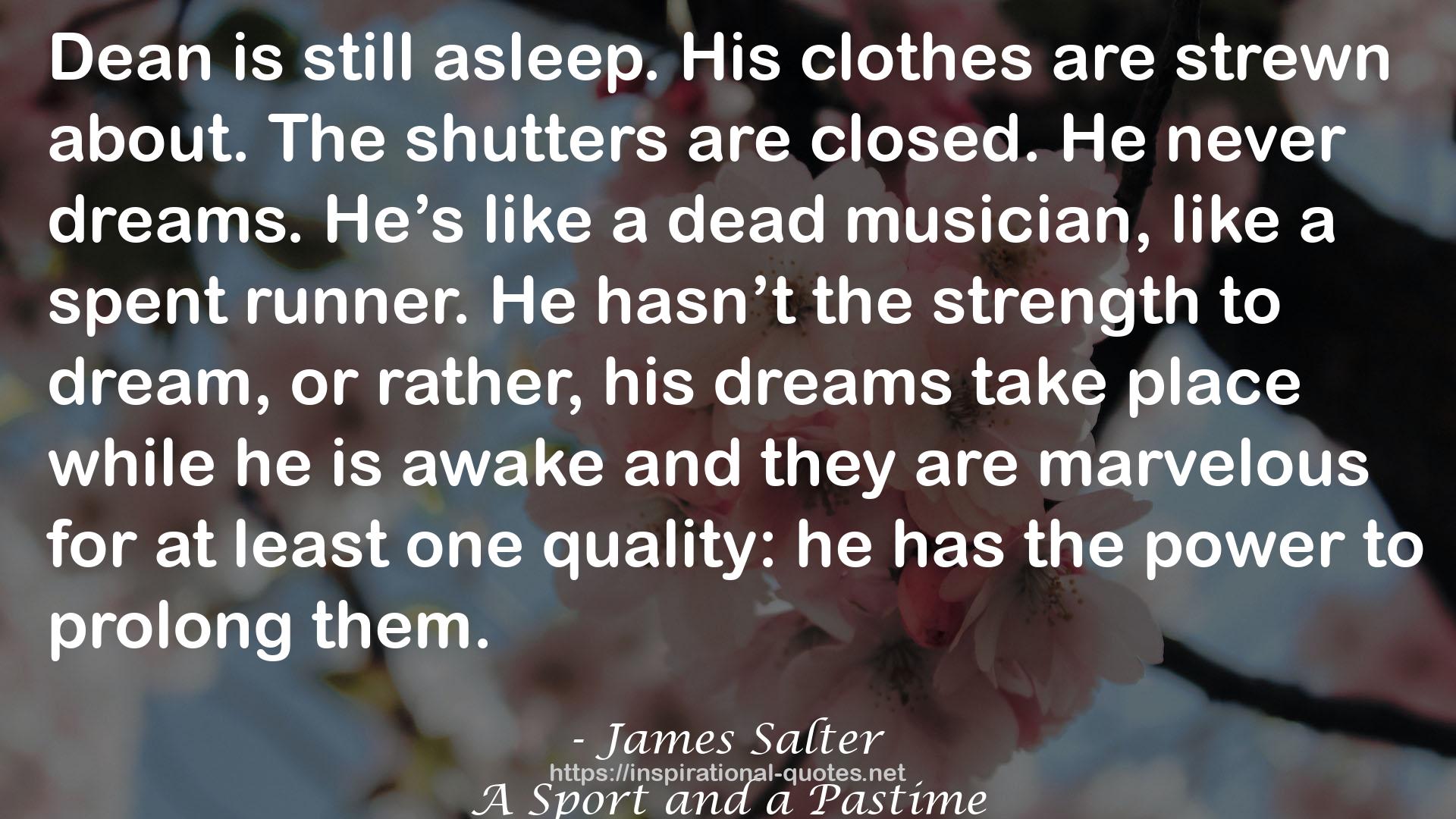 James Salter QUOTES