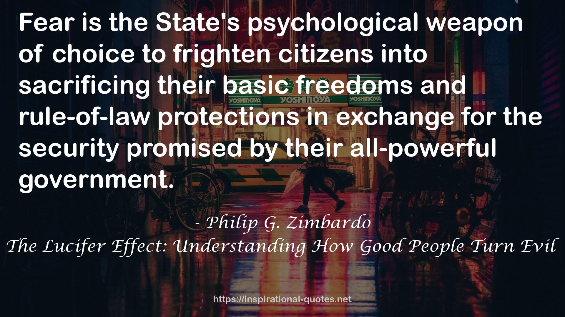 Philip G. Zimbardo QUOTES