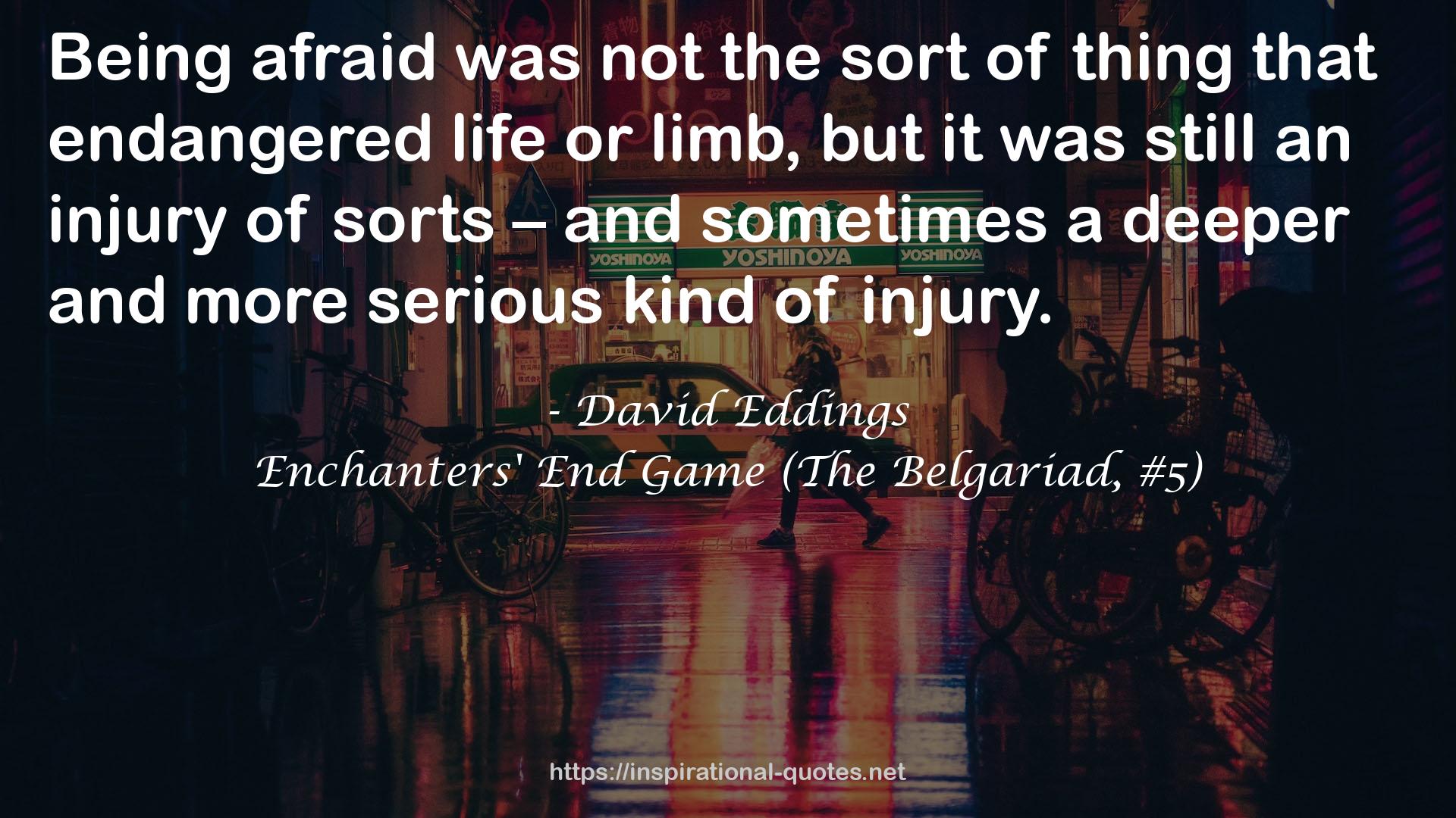 Enchanters' End Game (The Belgariad, #5) QUOTES