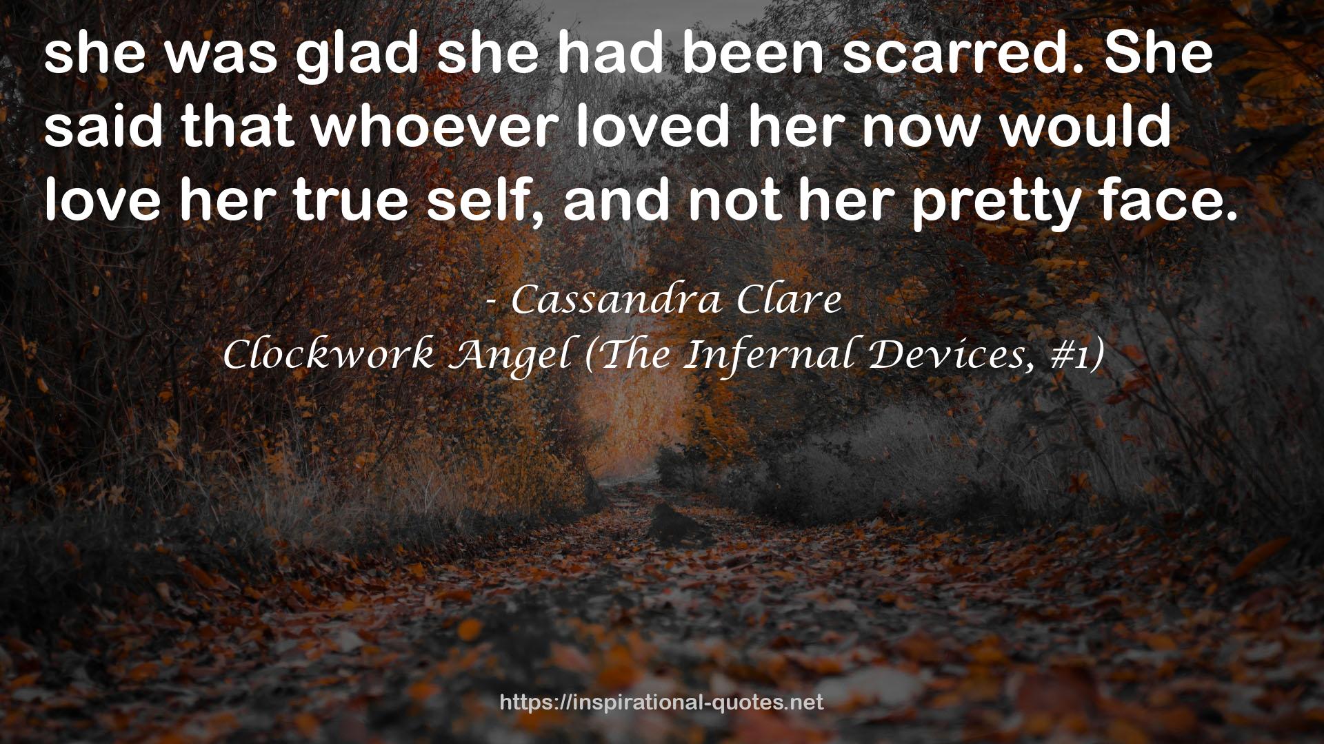 Clockwork Angel (The Infernal Devices, #1) QUOTES