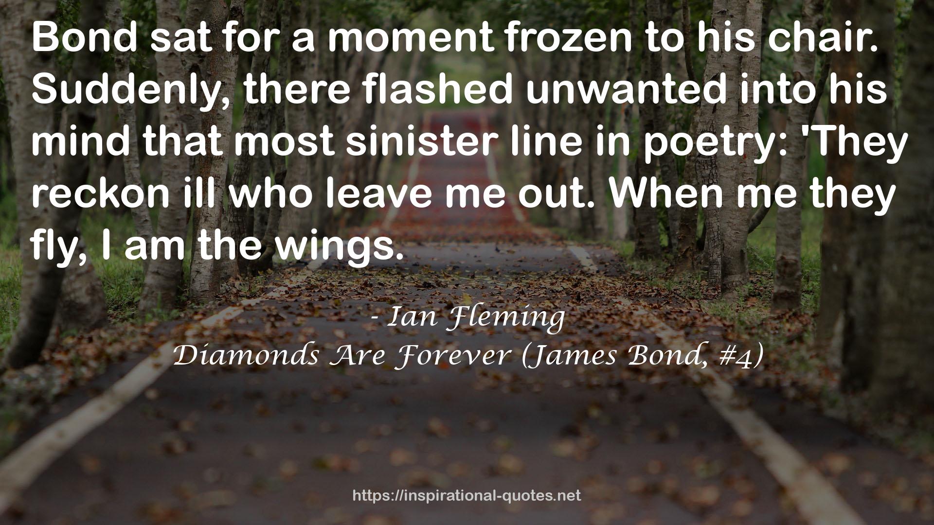 Diamonds Are Forever (James Bond, #4) QUOTES