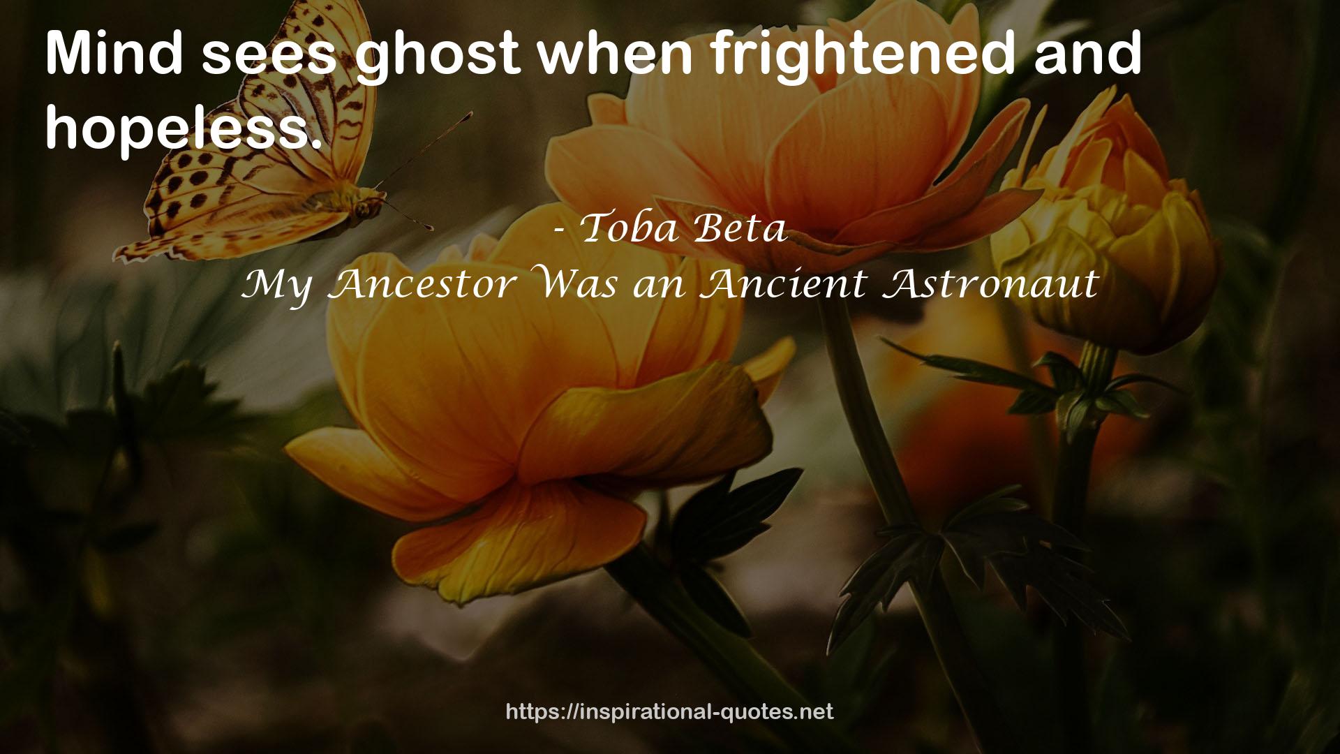 My Ancestor Was an Ancient Astronaut QUOTES