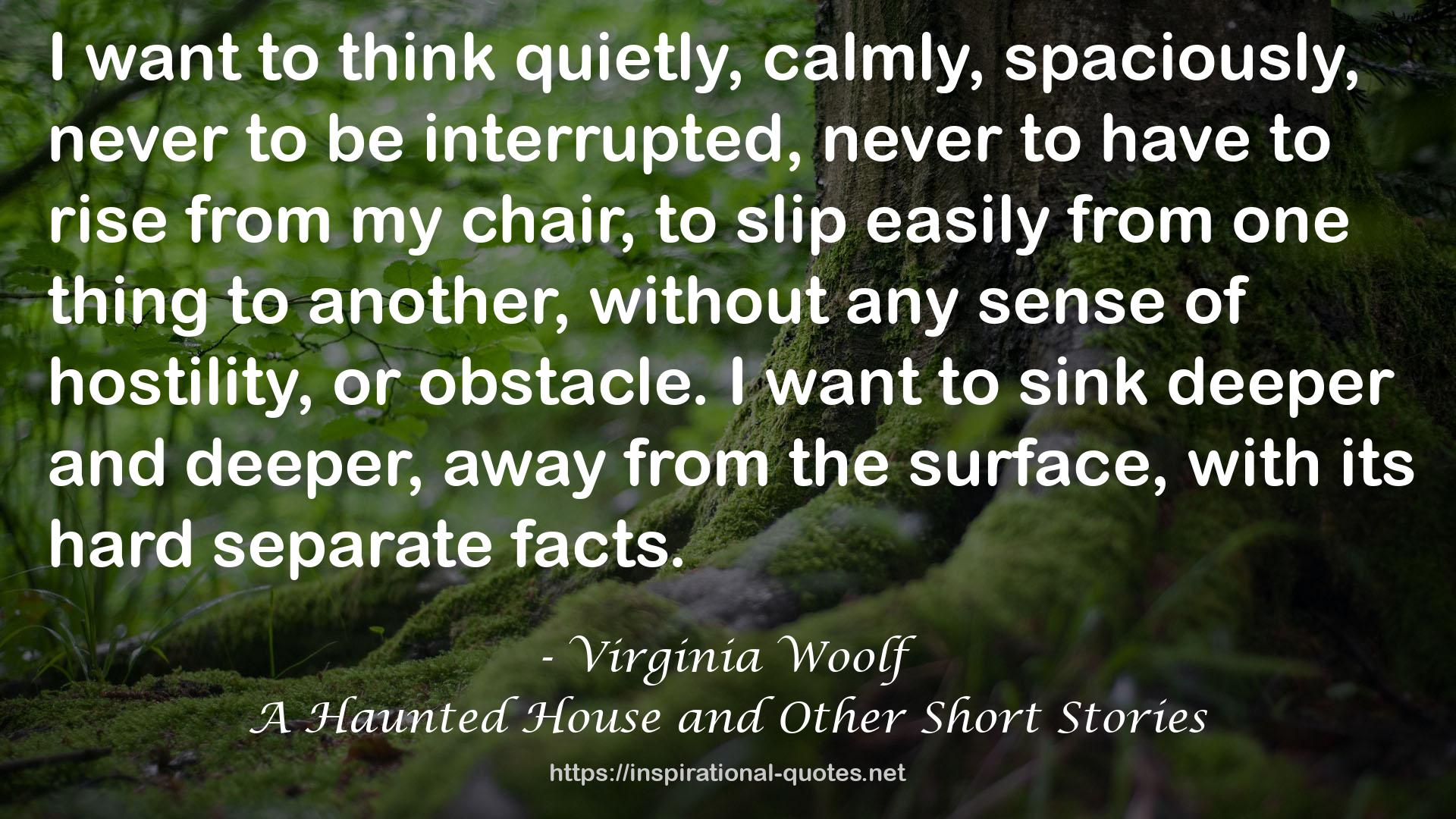 A Haunted House and Other Short Stories QUOTES