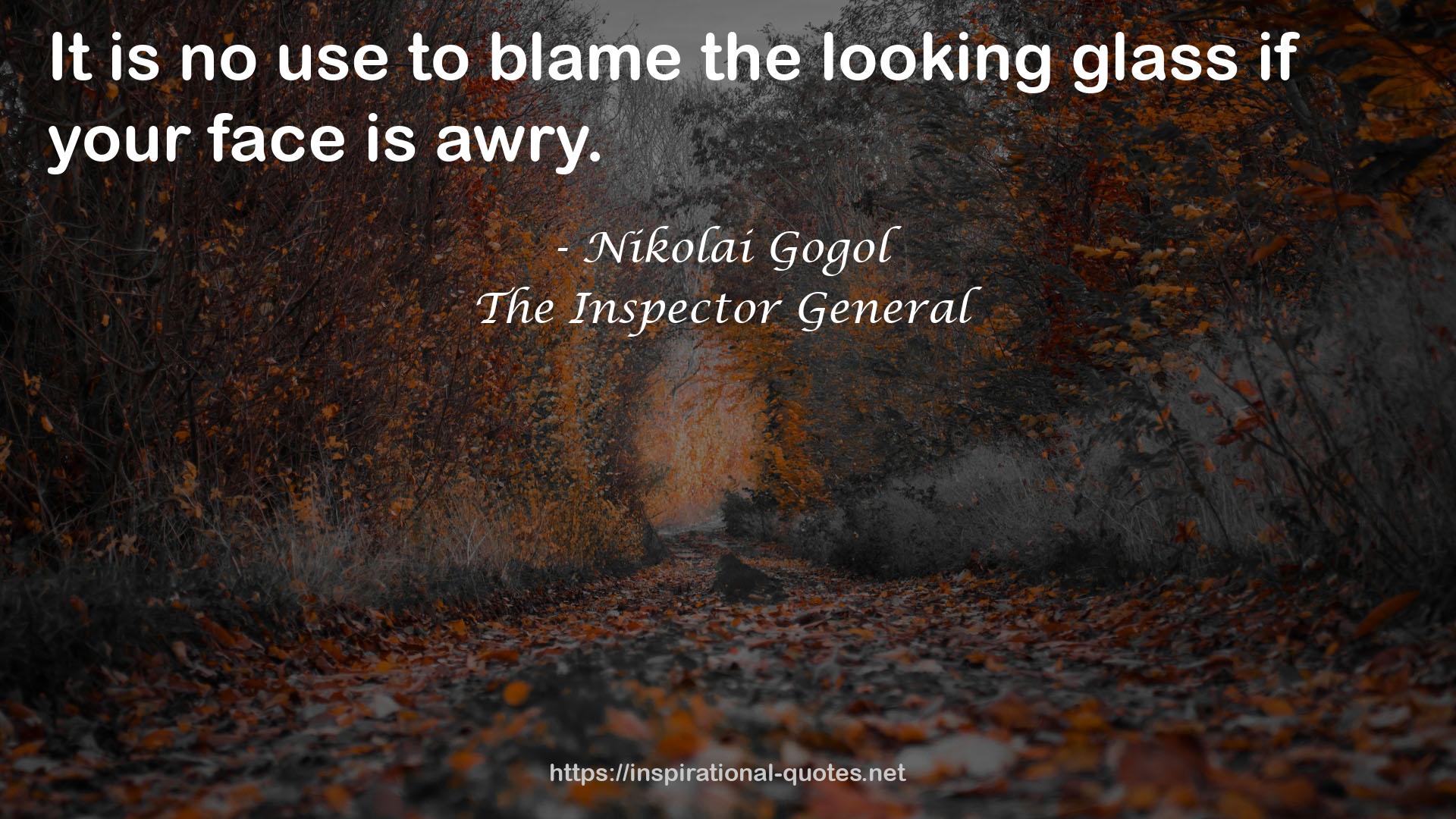 The Inspector General QUOTES