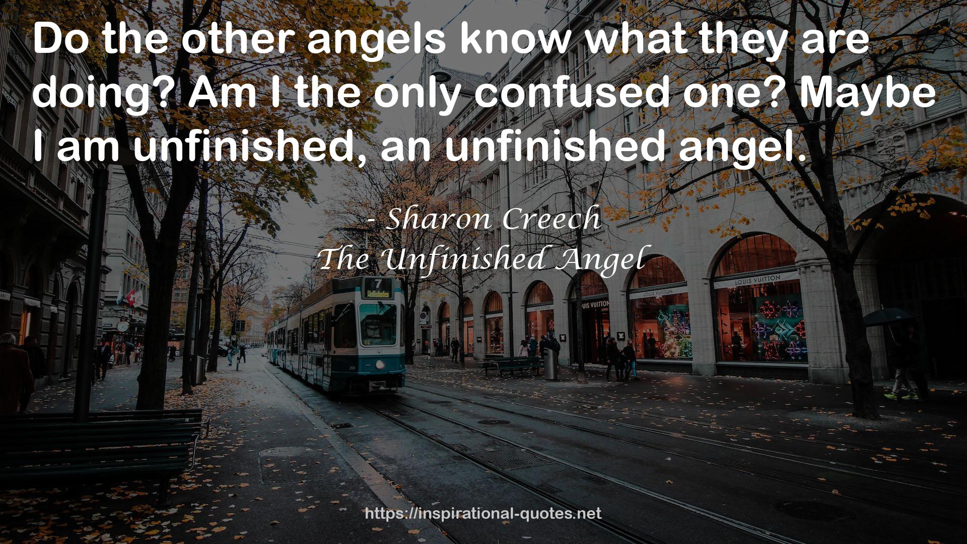 The Unfinished Angel QUOTES