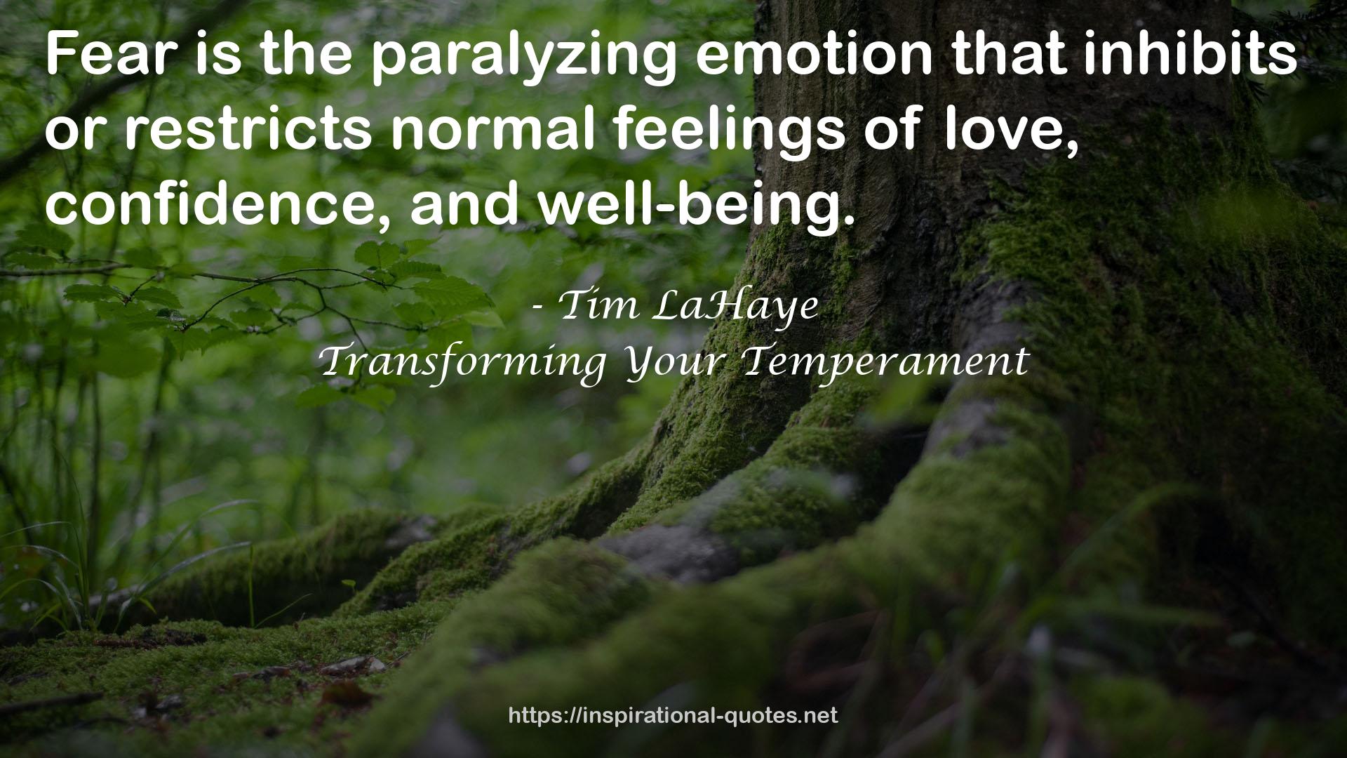 Transforming Your Temperament QUOTES