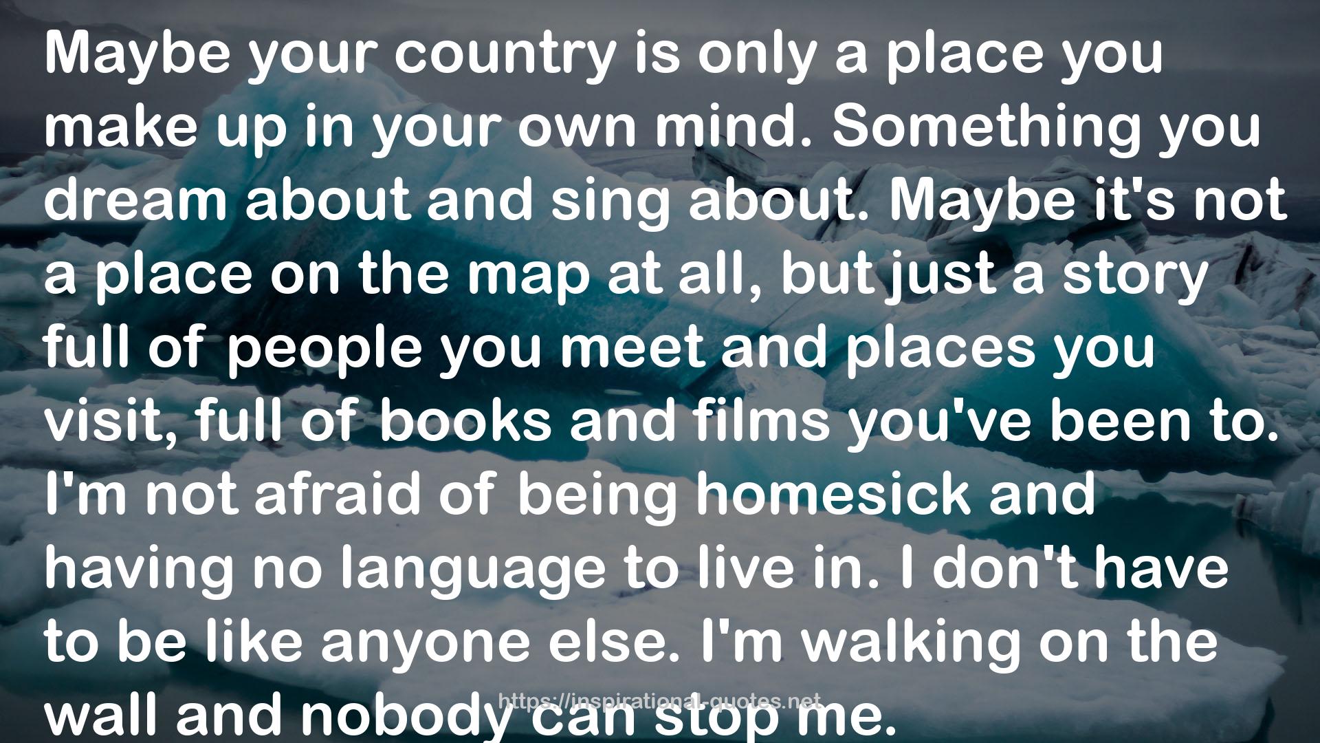 your country  QUOTES