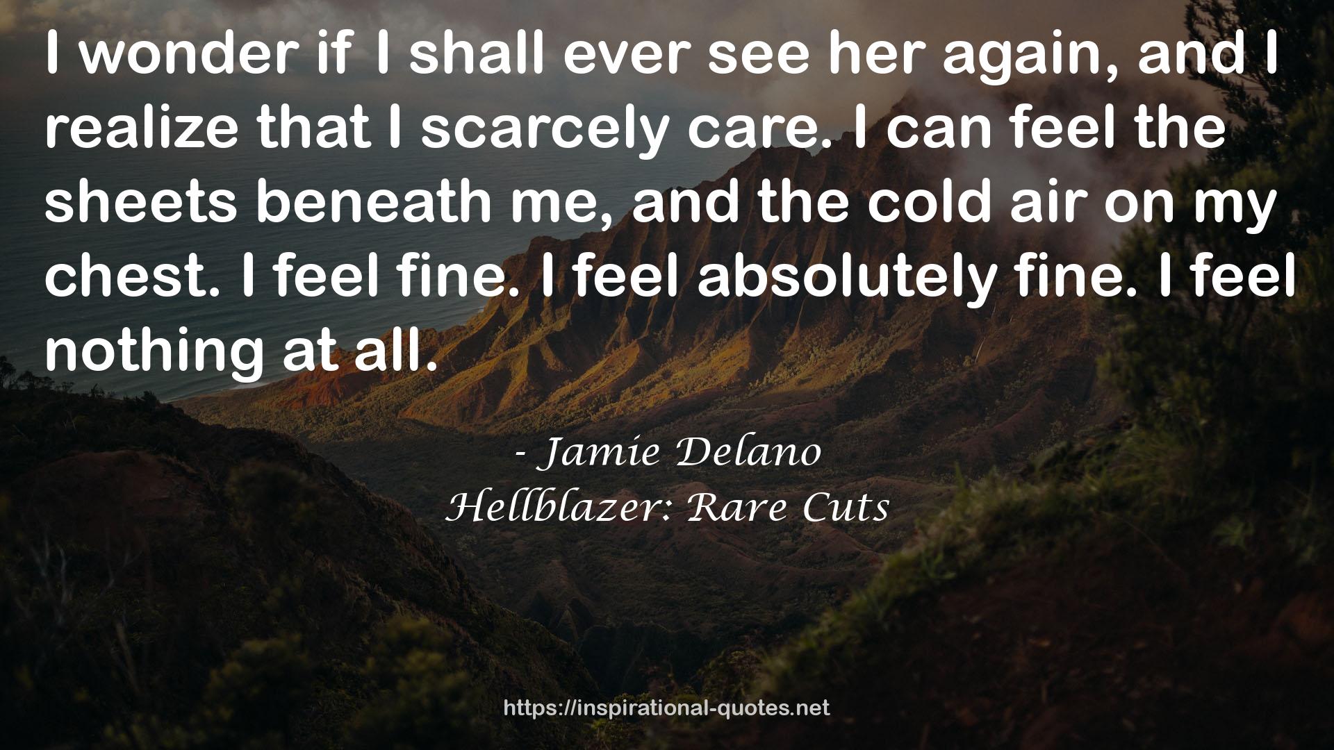 Jamie Delano QUOTES