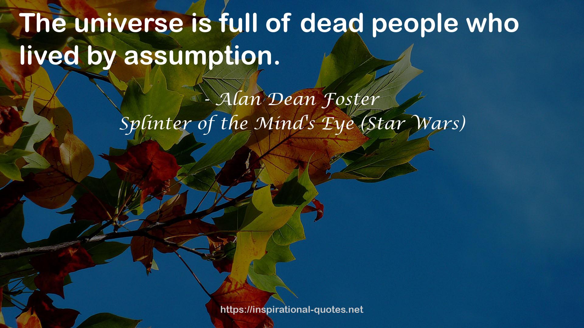 Splinter of the Mind's Eye (Star Wars) QUOTES