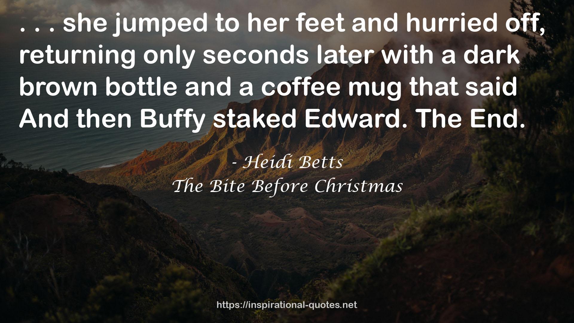The Bite Before Christmas QUOTES