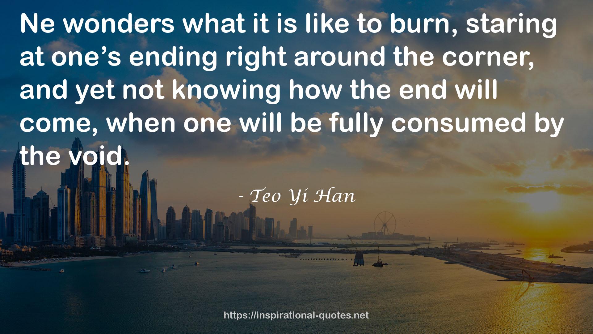 Teo Yi Han QUOTES