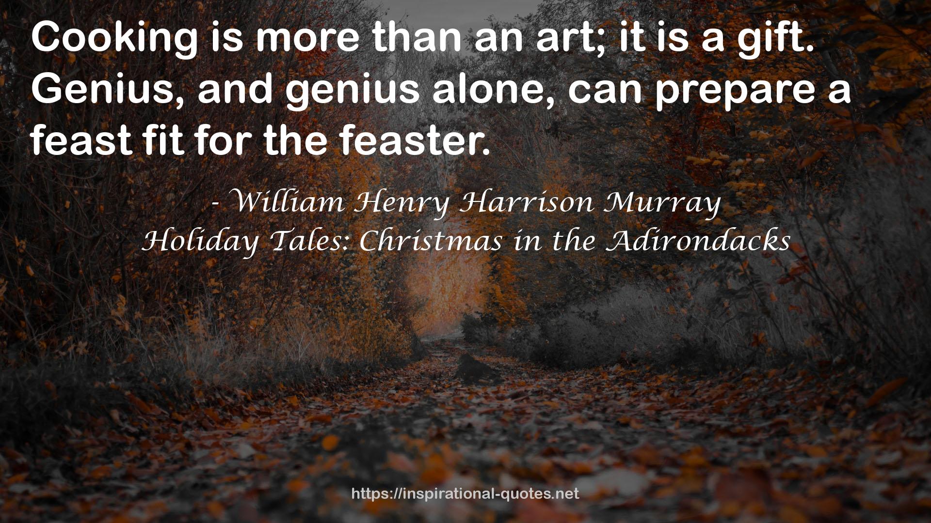 William Henry Harrison Murray QUOTES