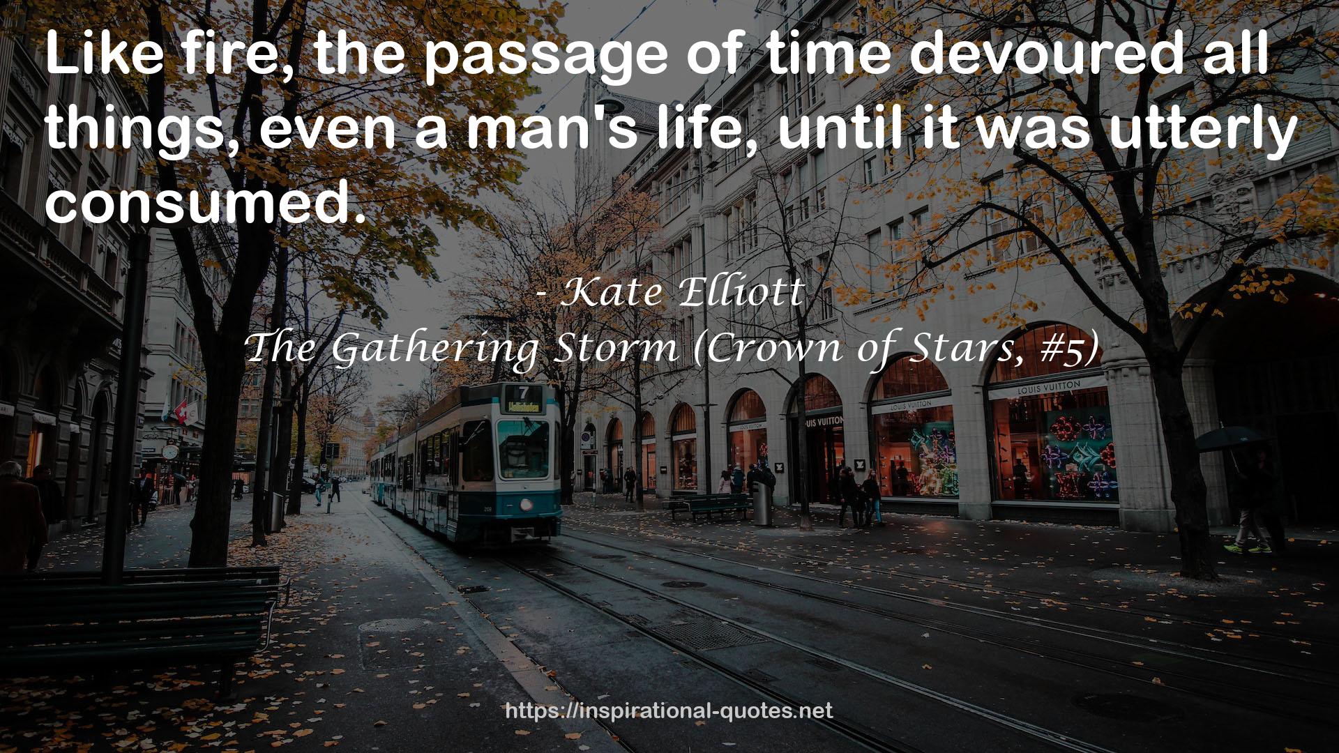 The Gathering Storm (Crown of Stars, #5) QUOTES