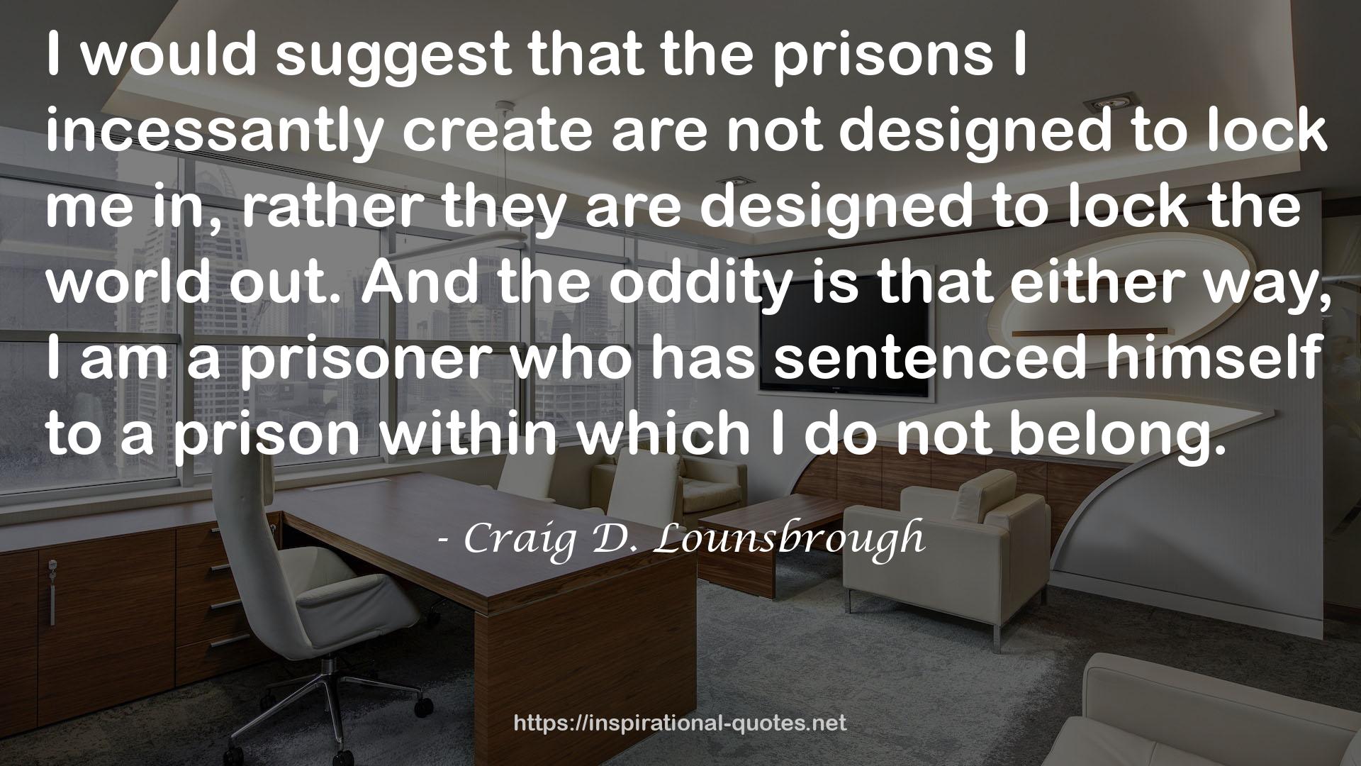 the prisons  QUOTES