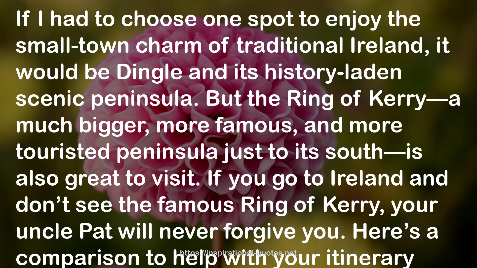 Rick Steves Best of Ireland QUOTES