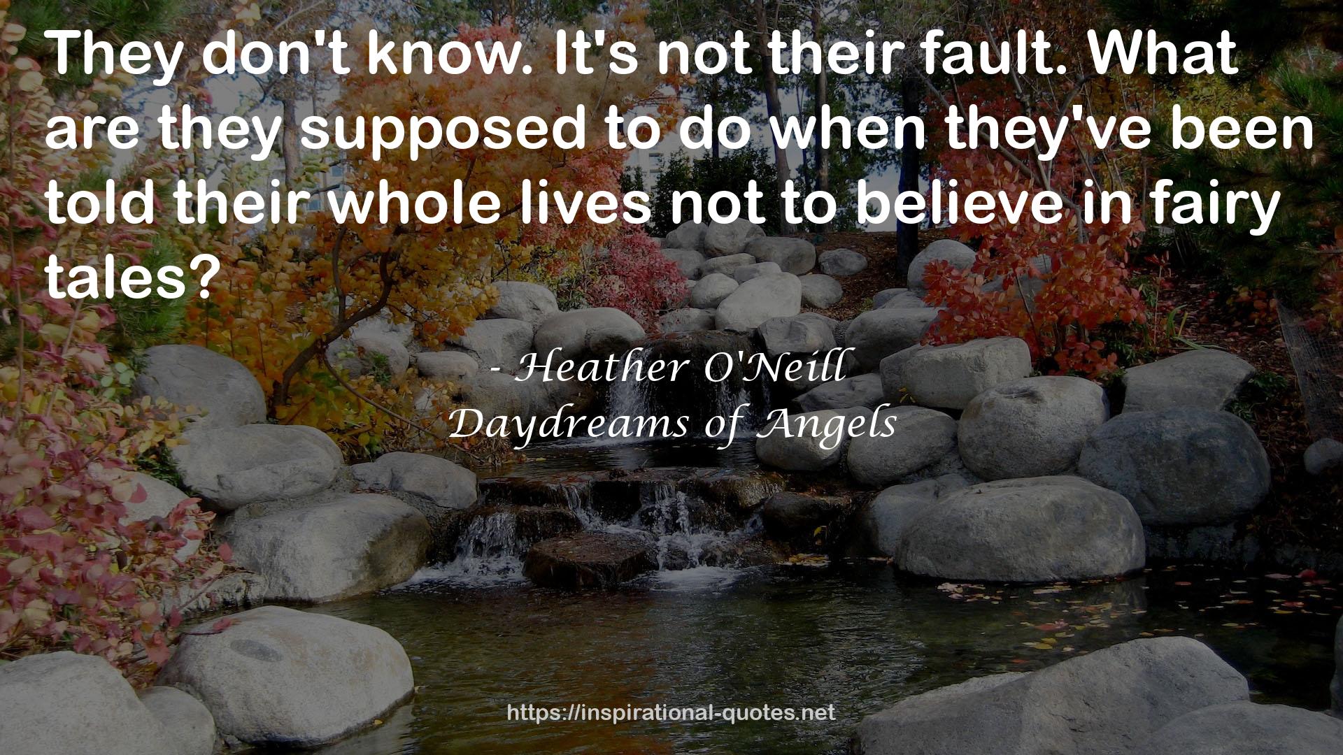 Heather O'Neill QUOTES