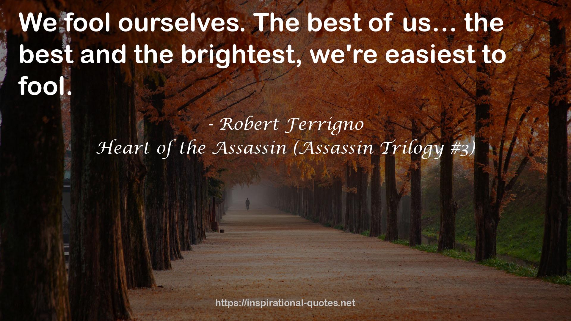 Heart of the Assassin (Assassin Trilogy #3) QUOTES